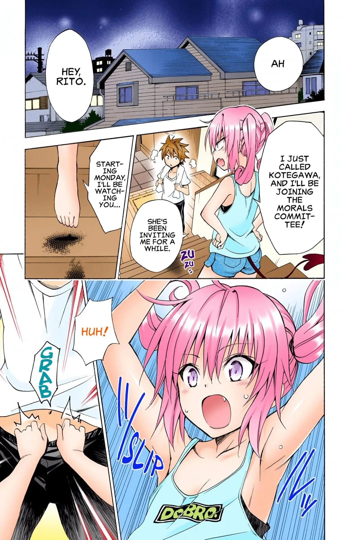 To Love Ru Darkness (Colored) Chapter 63 page 36 - 