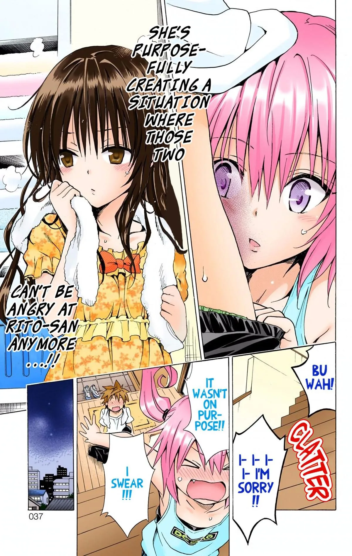 To Love Ru Darkness (Colored) Chapter 63 page 38 - 