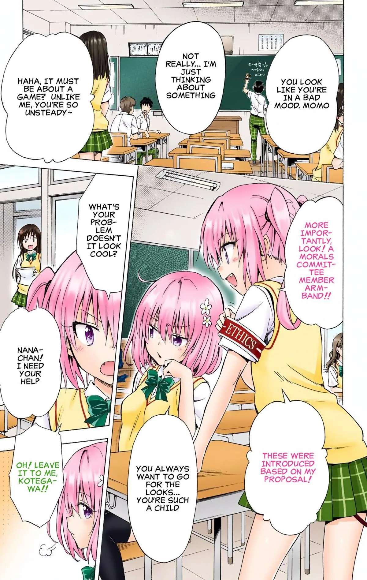 To Love Ru Darkness (Colored) Chapter 64 page 11 - 