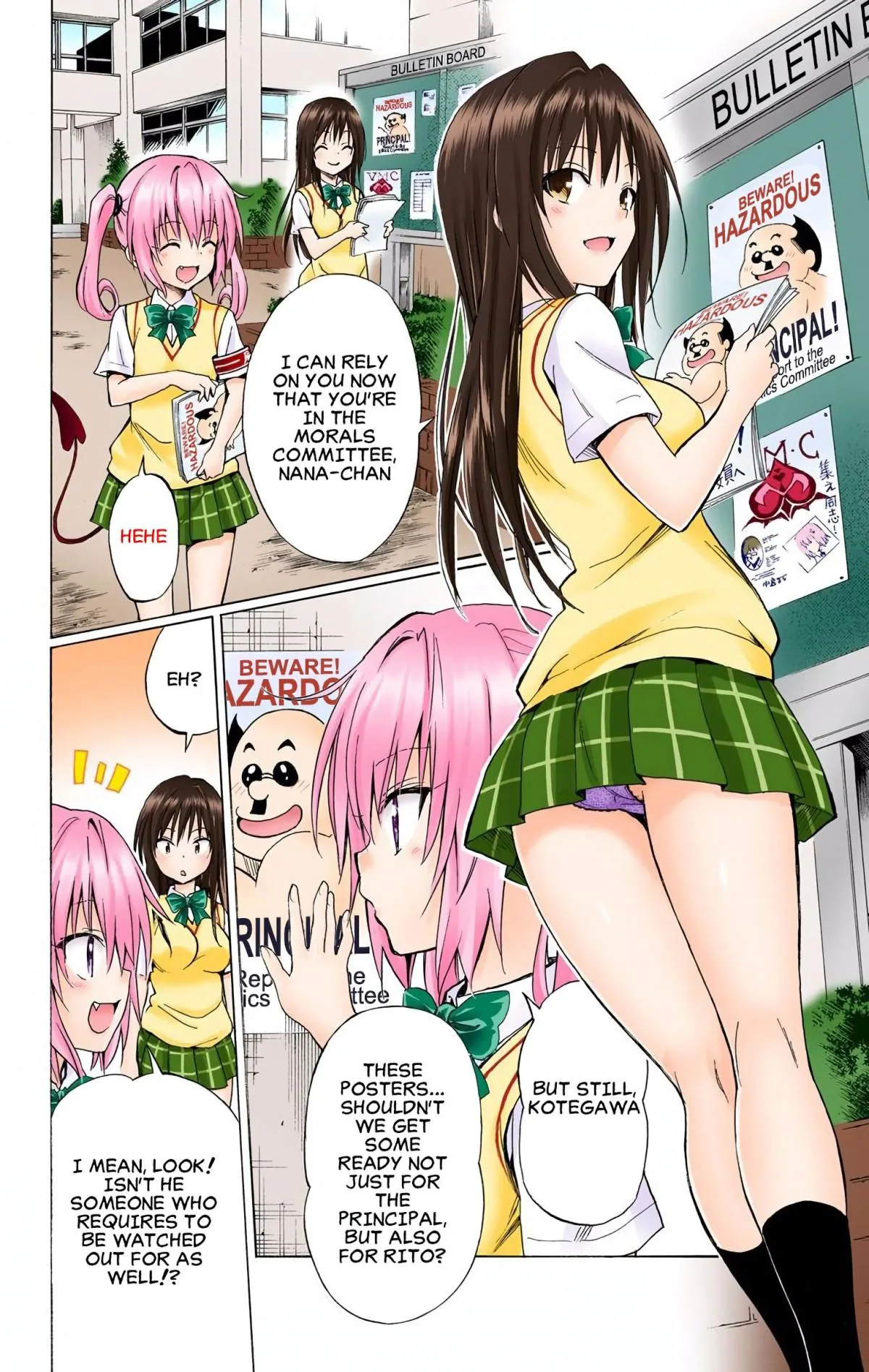 To Love Ru Darkness (Colored) Chapter 64 page 12 - 