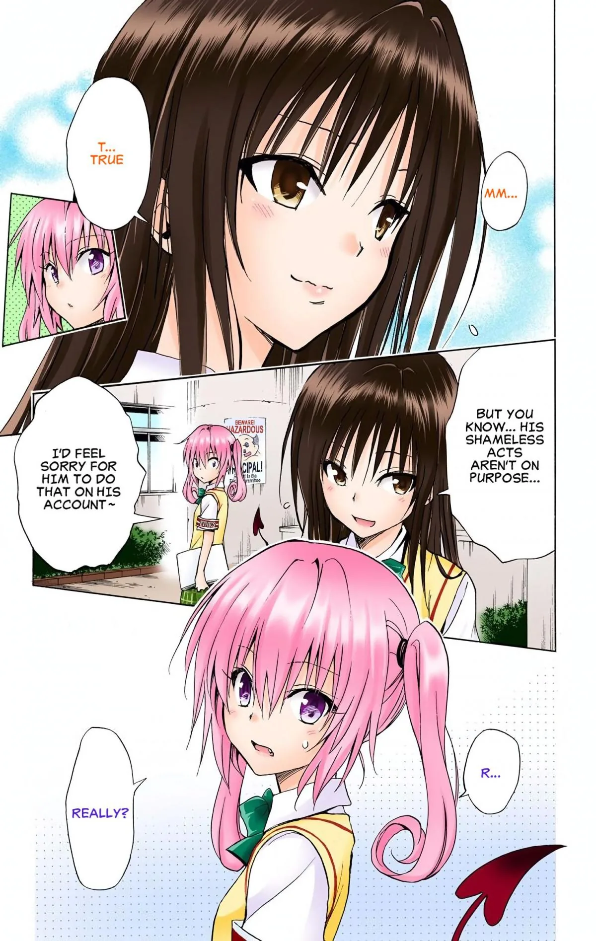To Love Ru Darkness (Colored) Chapter 64 page 13 - 