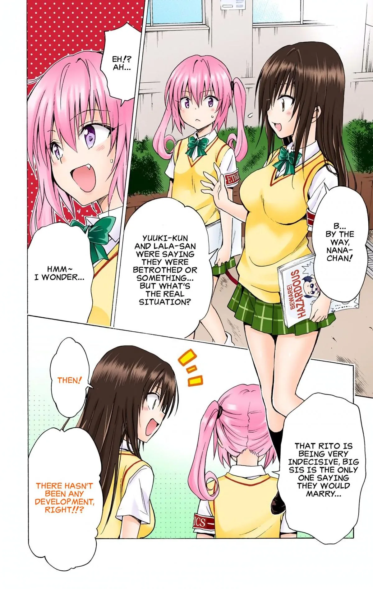 To Love Ru Darkness (Colored) Chapter 64 page 14 - 