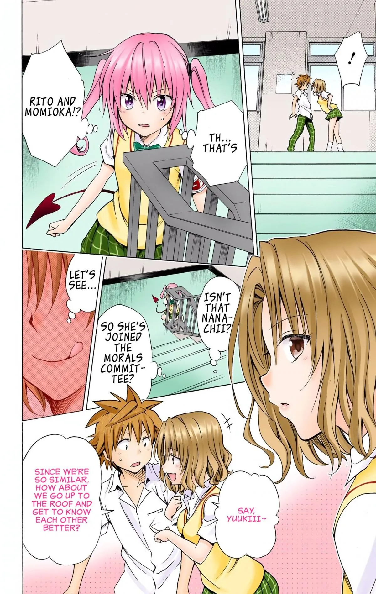 To Love Ru Darkness (Colored) Chapter 64 page 20 - 