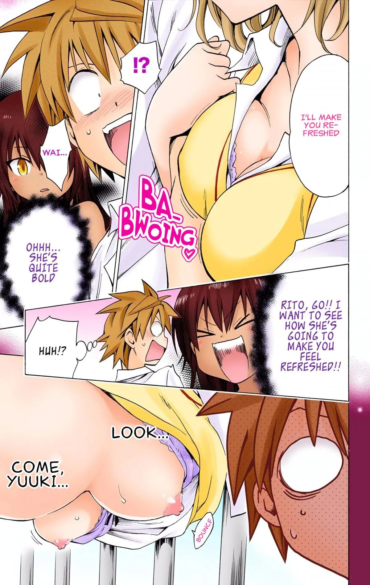 To Love Ru Darkness (Colored) Chapter 64 page 21 - 