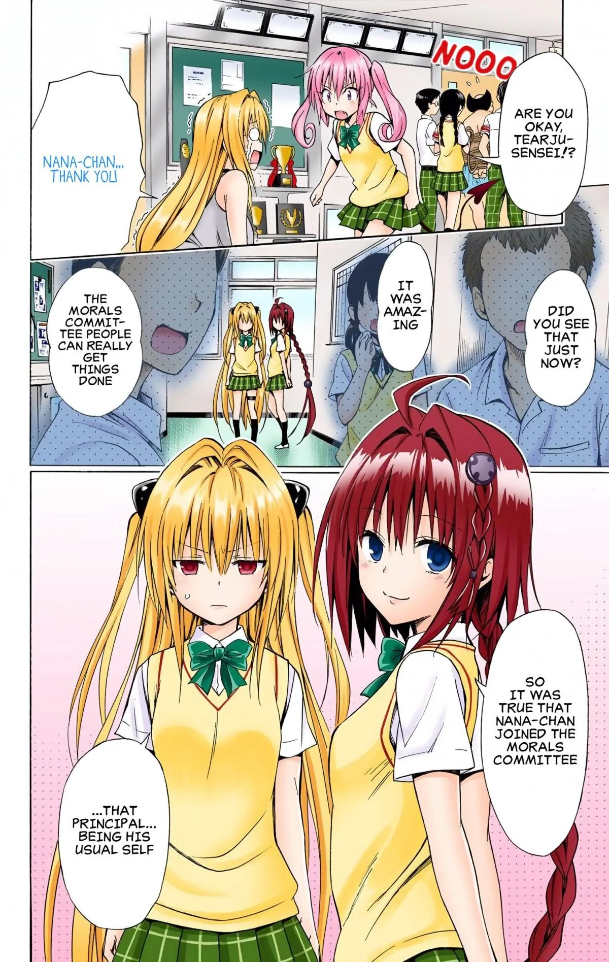 To Love Ru Darkness (Colored) Chapter 64 page 4 - 