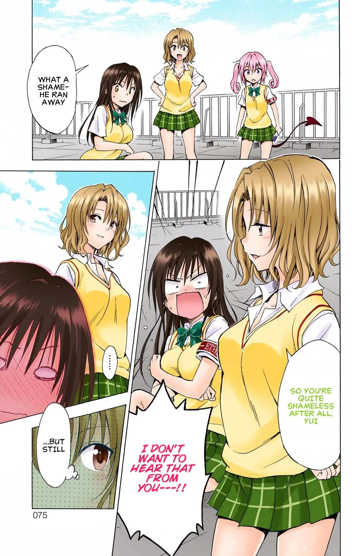 To Love Ru Darkness (Colored) Chapter 64 page 35 - 