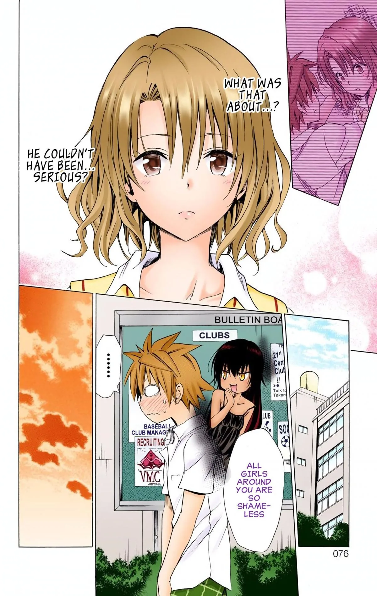 To Love Ru Darkness (Colored) Chapter 64 page 36 - 