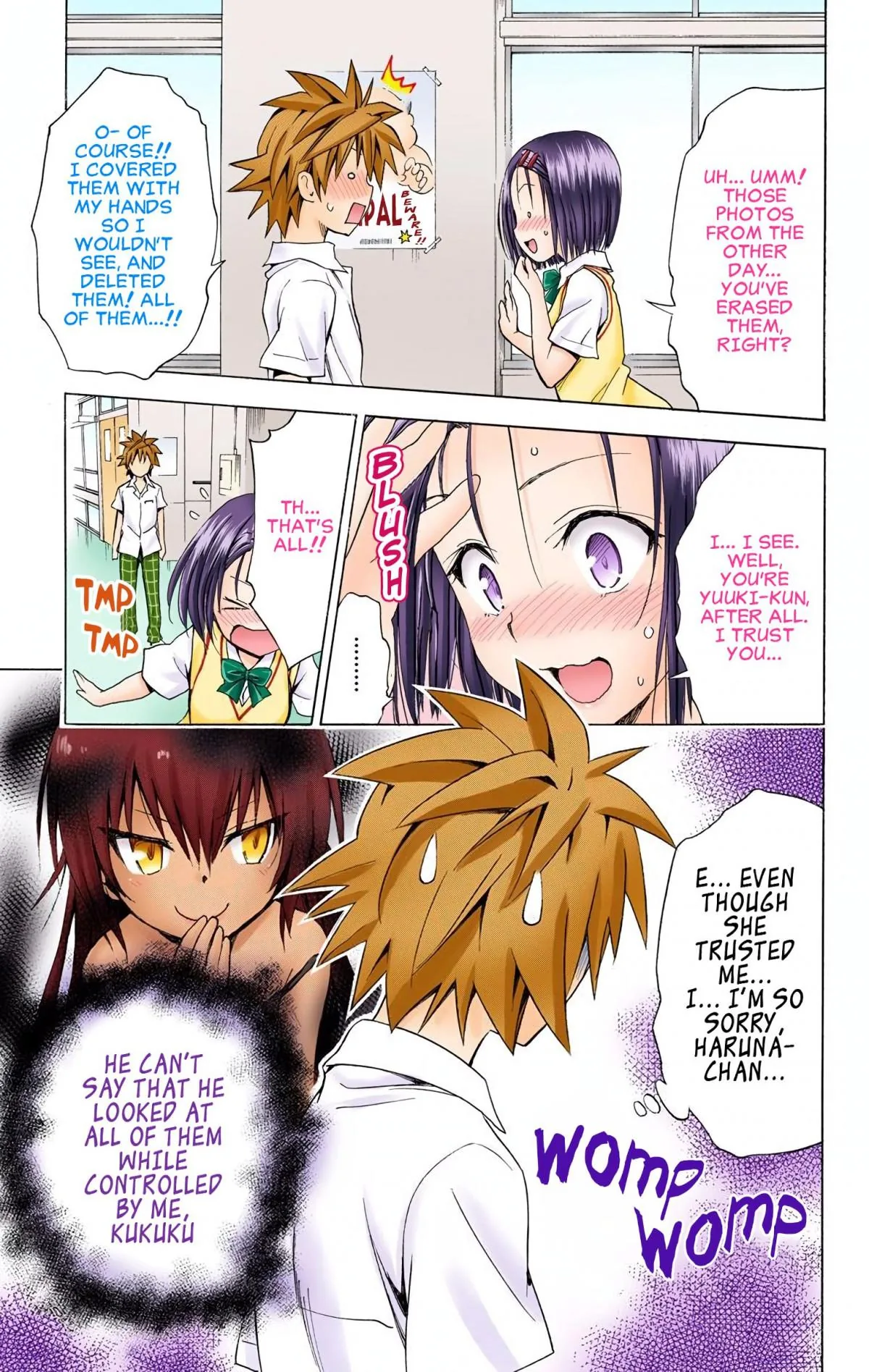 To Love Ru Darkness (Colored) Chapter 64 page 7 - 