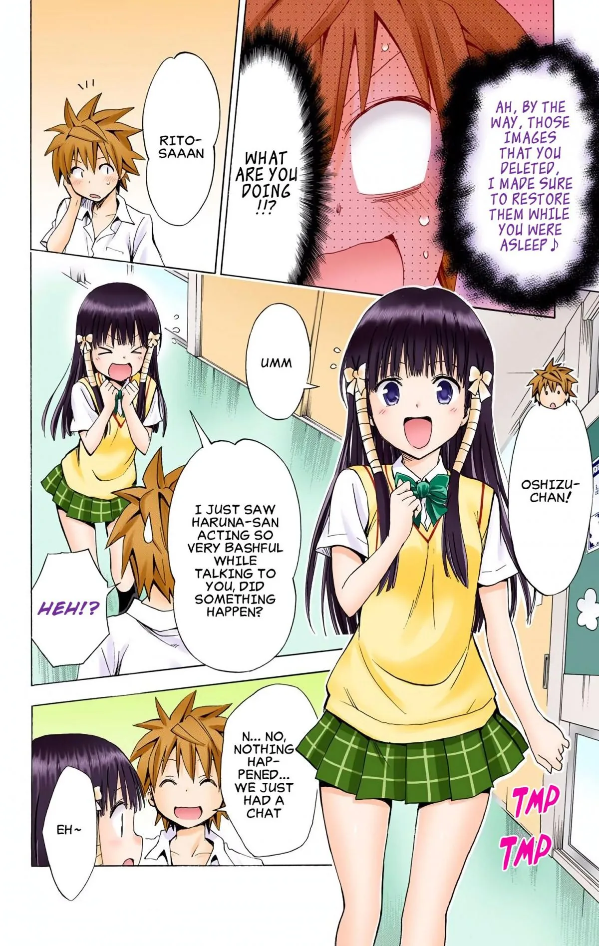 To Love Ru Darkness (Colored) Chapter 64 page 8 - 