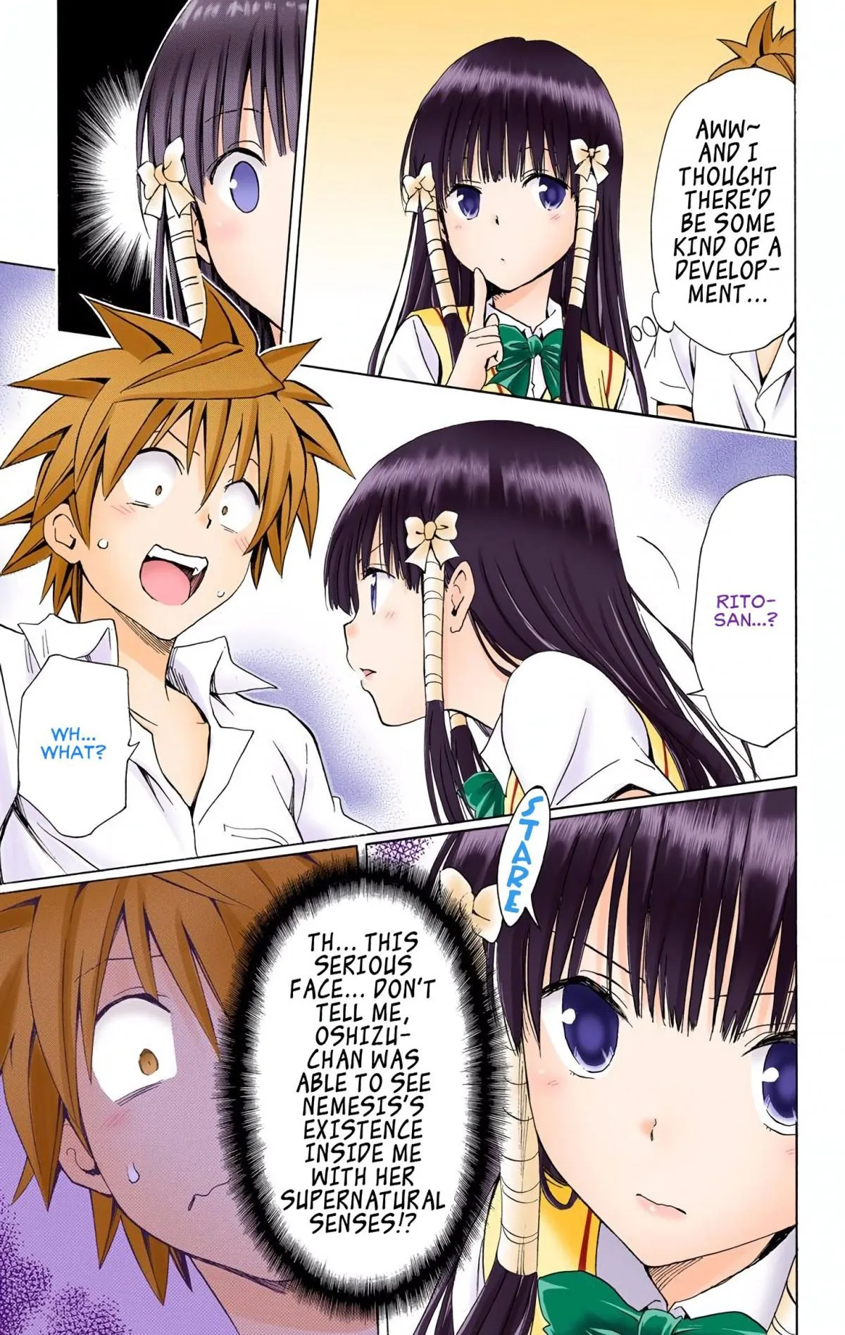 To Love Ru Darkness (Colored) Chapter 64 page 9 - 