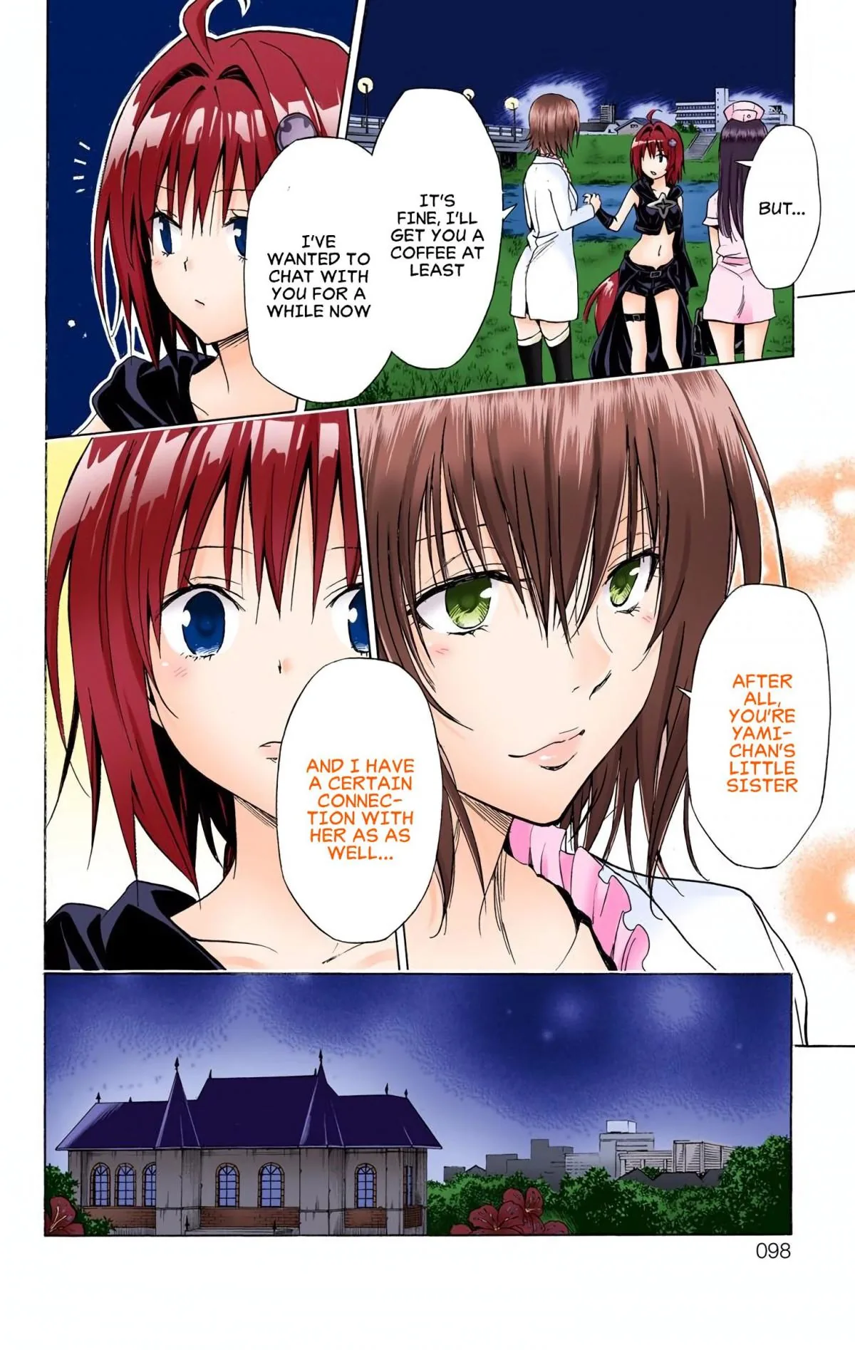 To Love Ru Darkness (Colored) Chapter 65 page 21 - 