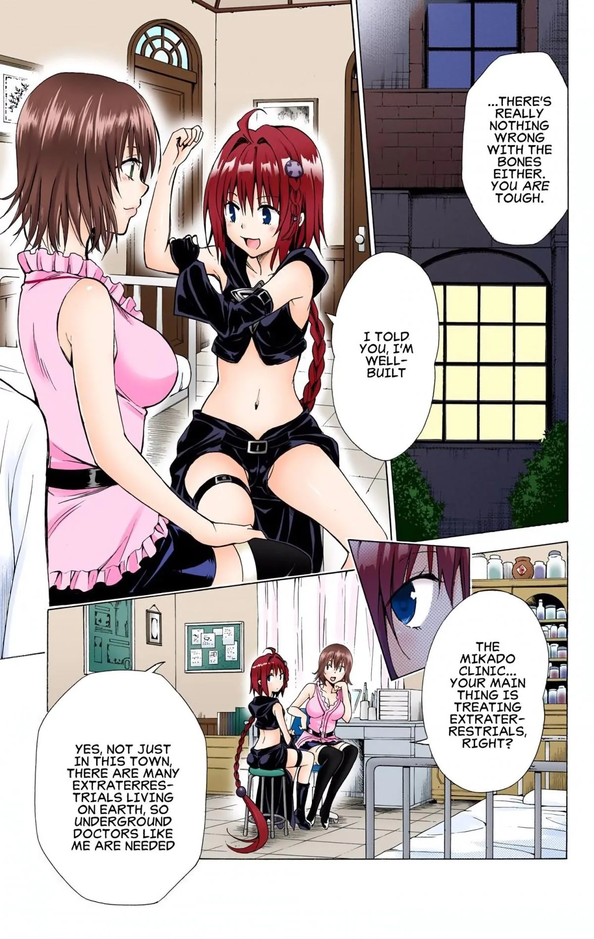 To Love Ru Darkness (Colored) Chapter 65 page 22 - 