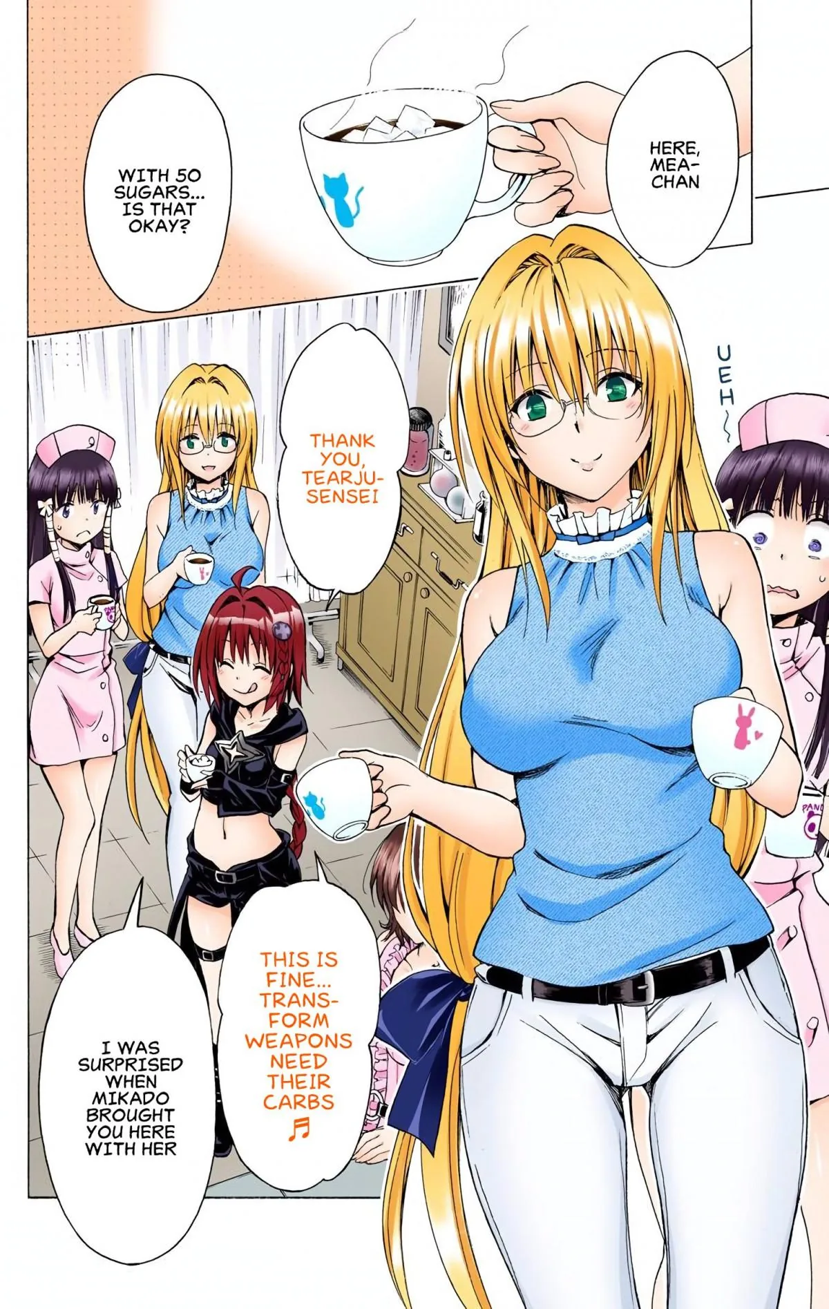 To Love Ru Darkness (Colored) Chapter 65 page 23 - 