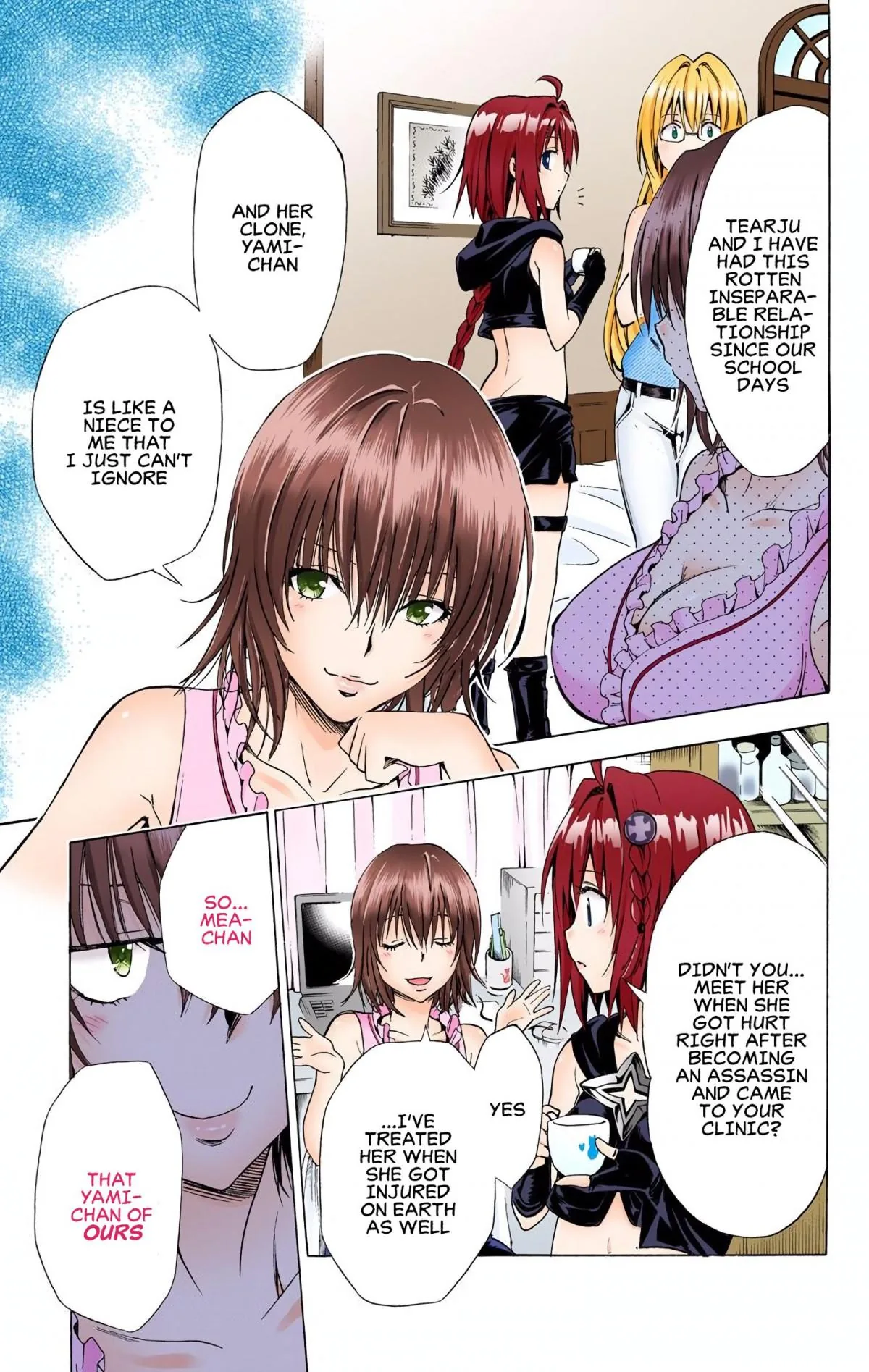 To Love Ru Darkness (Colored) Chapter 65 page 24 - 