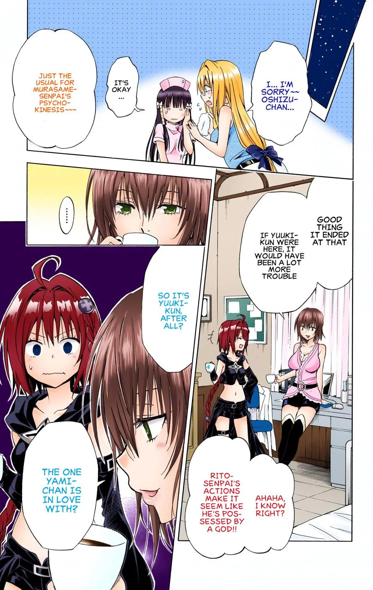 To Love Ru Darkness (Colored) Chapter 65 page 28 - 