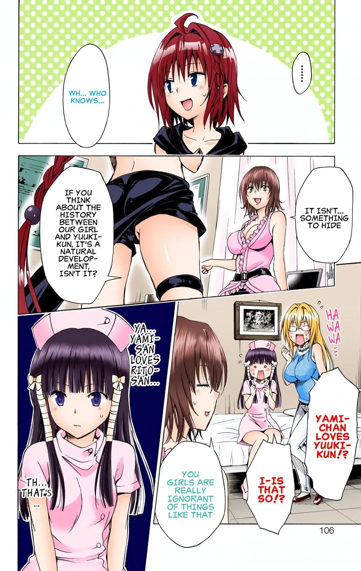 To Love Ru Darkness (Colored) Chapter 65 page 29 - 