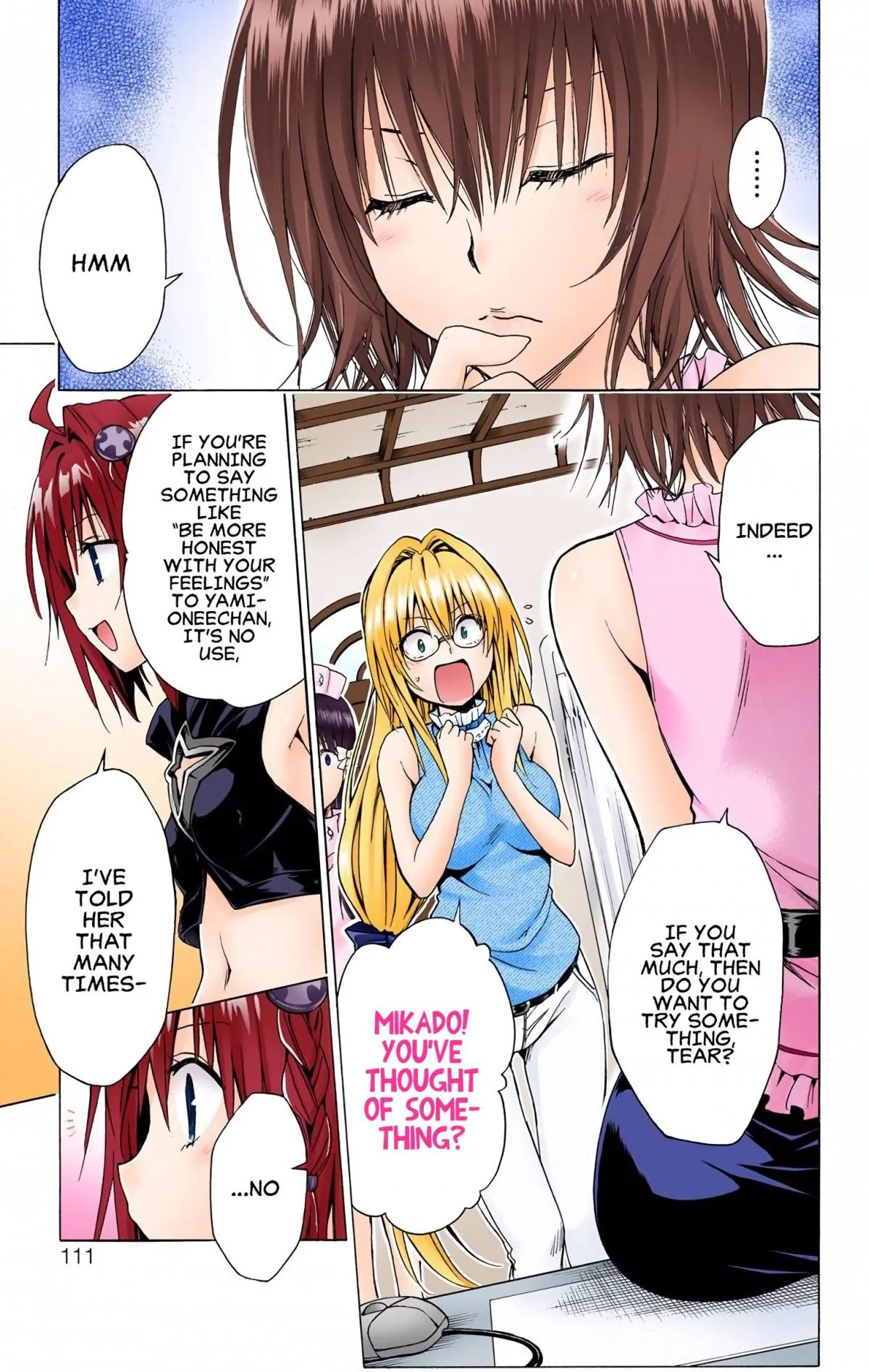 To Love Ru Darkness (Colored) Chapter 65 page 34 - 