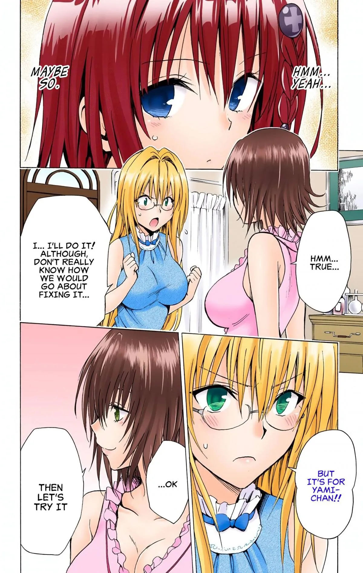 To Love Ru Darkness (Colored) Chapter 65 page 37 - 