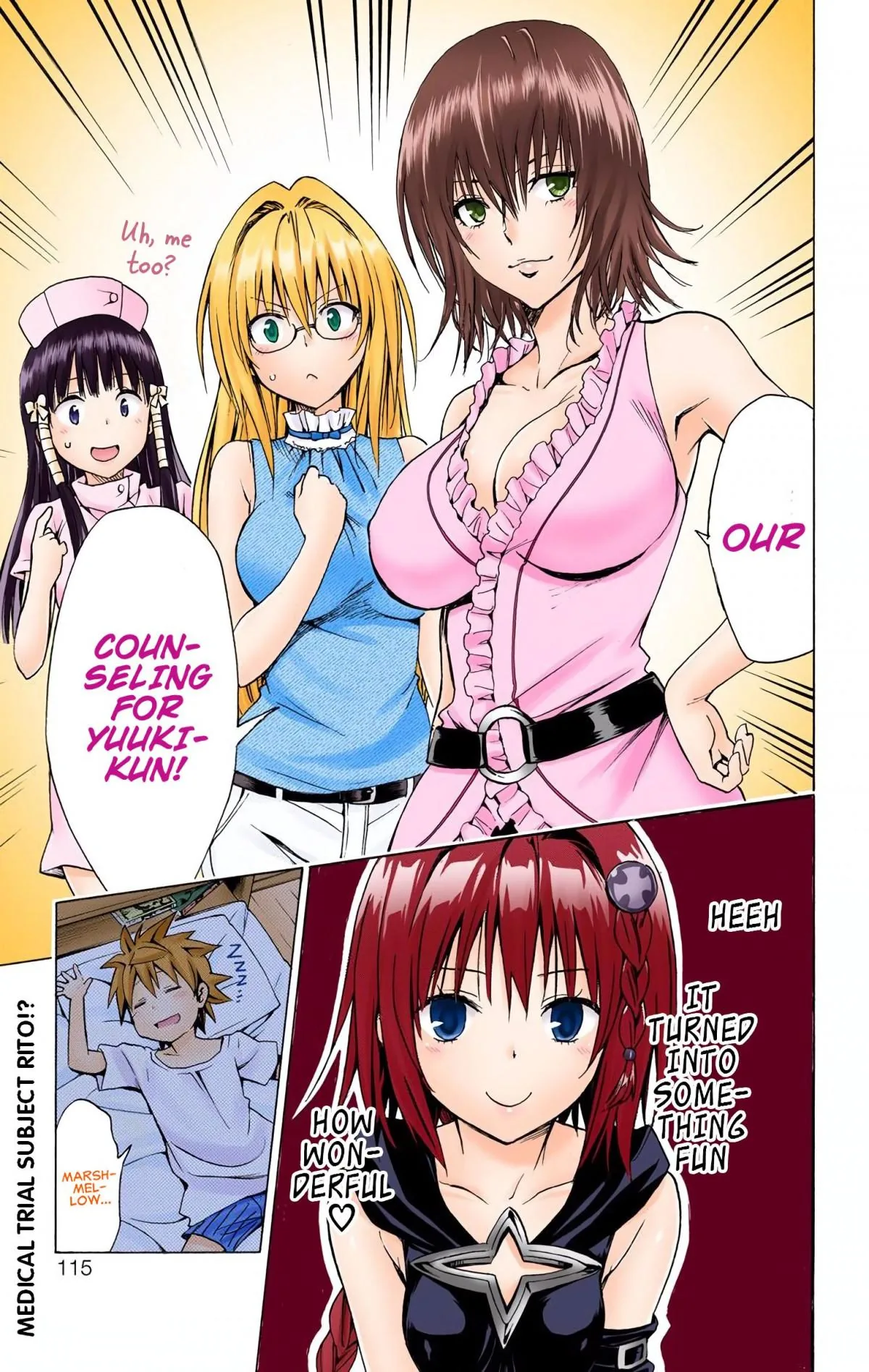 To Love Ru Darkness (Colored) Chapter 65 page 38 - 