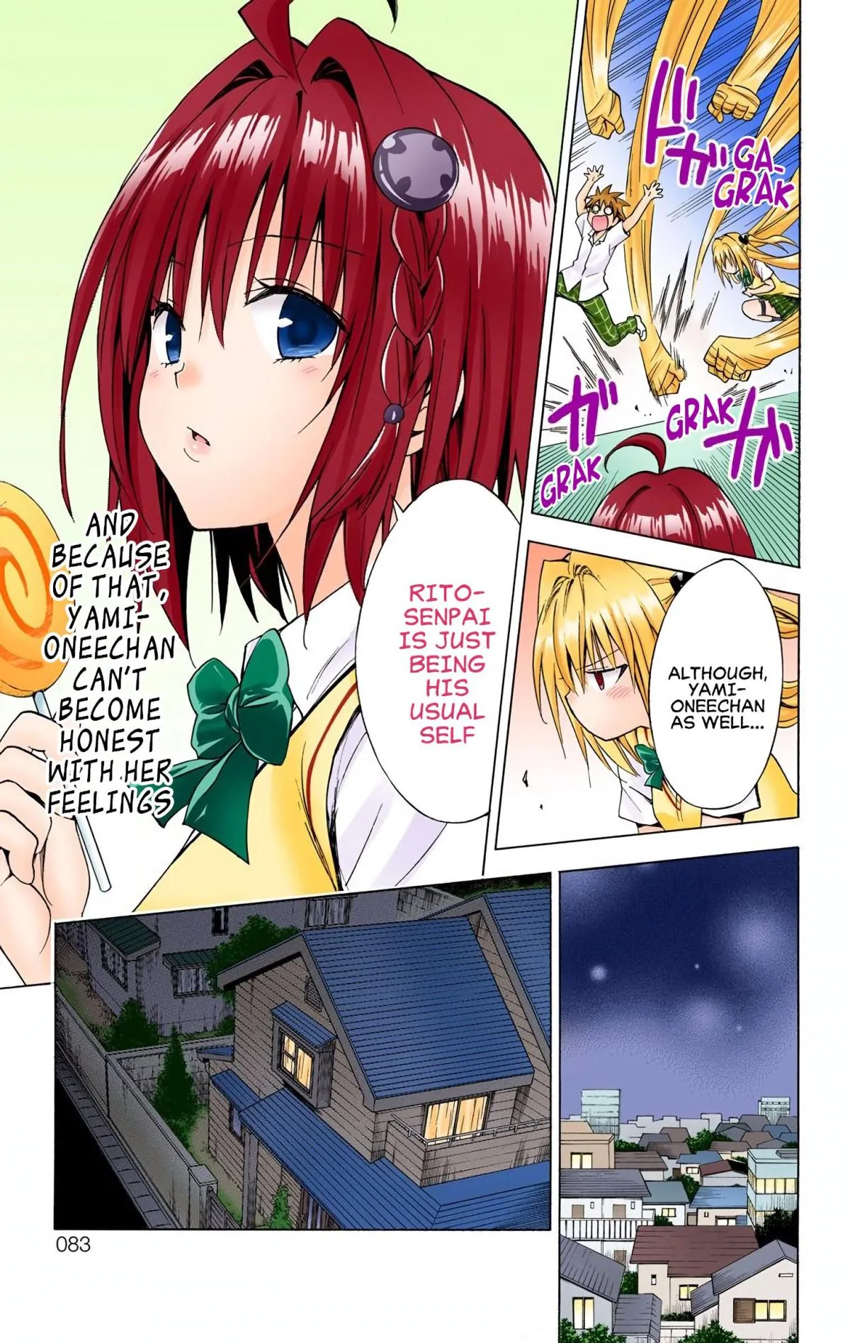 To Love Ru Darkness (Colored) Chapter 65 page 6 - 