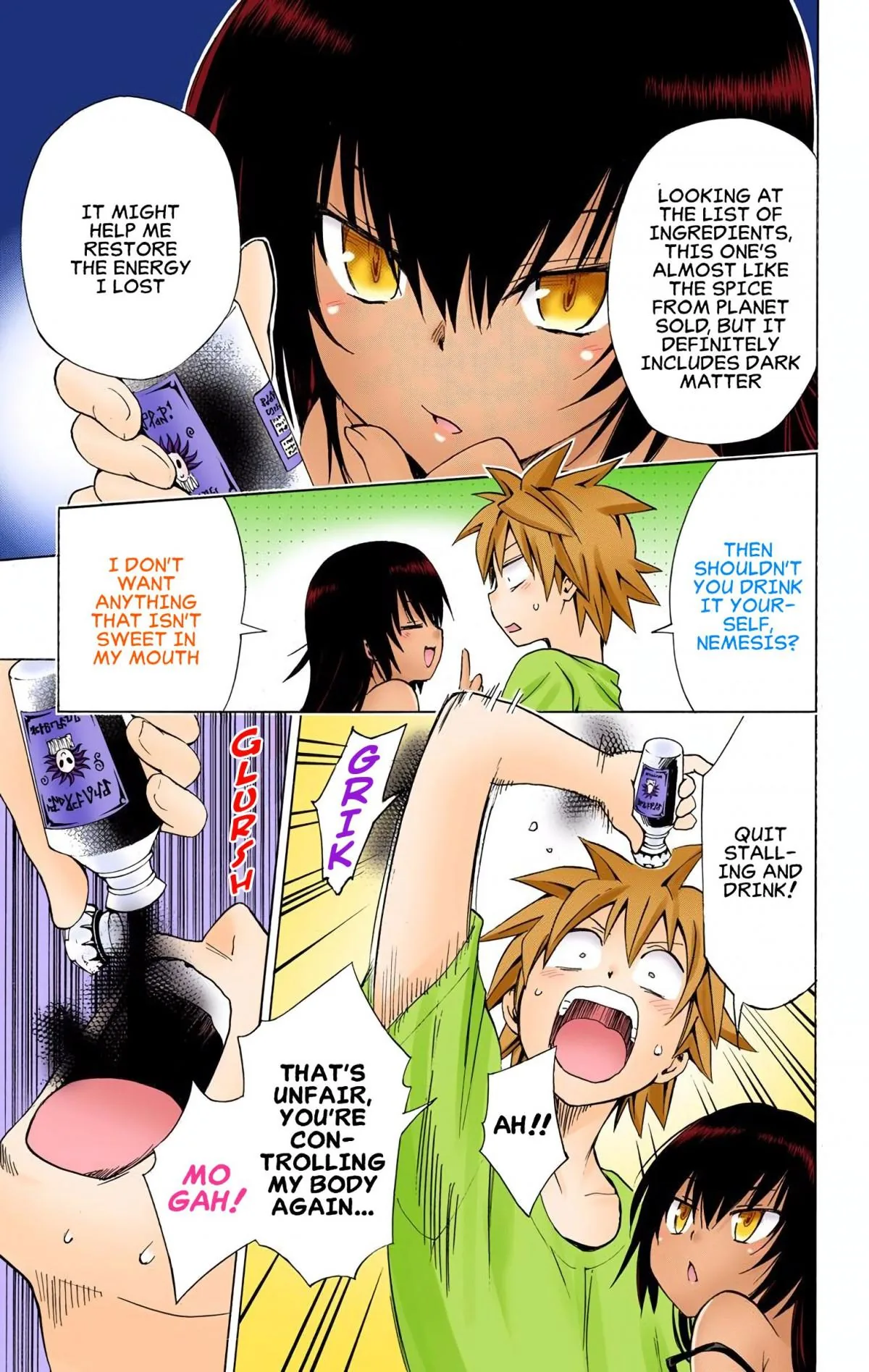 To Love Ru Darkness (Colored) Chapter 65 page 8 - 