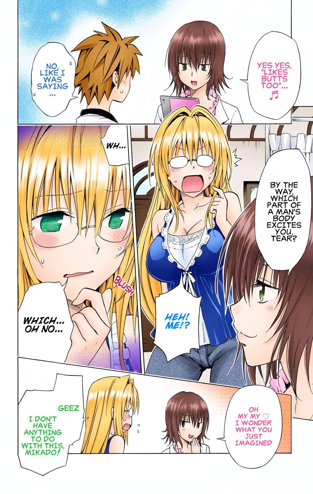 To Love Ru Darkness (Colored) Chapter 66 page 15 - 