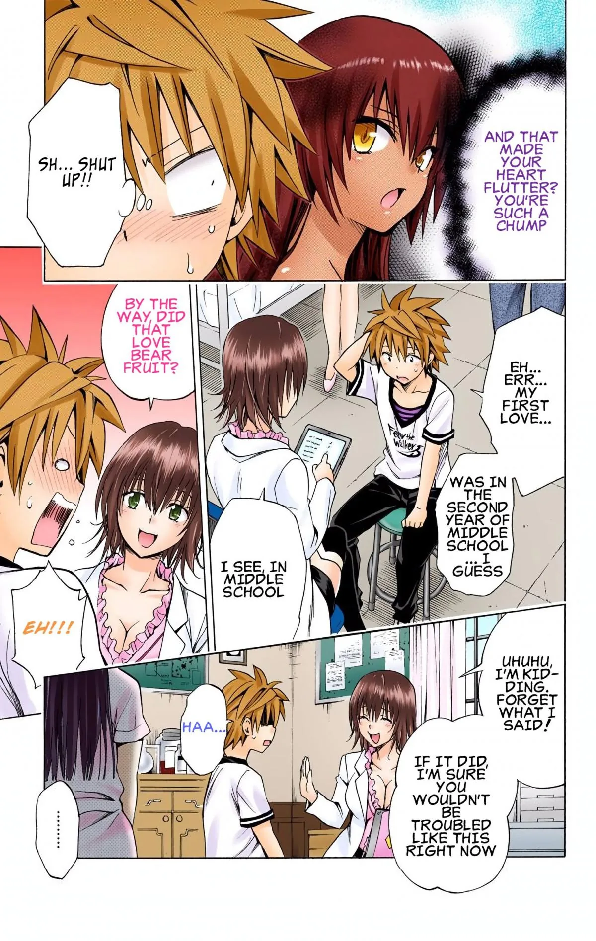 To Love Ru Darkness (Colored) Chapter 66 page 20 - 
