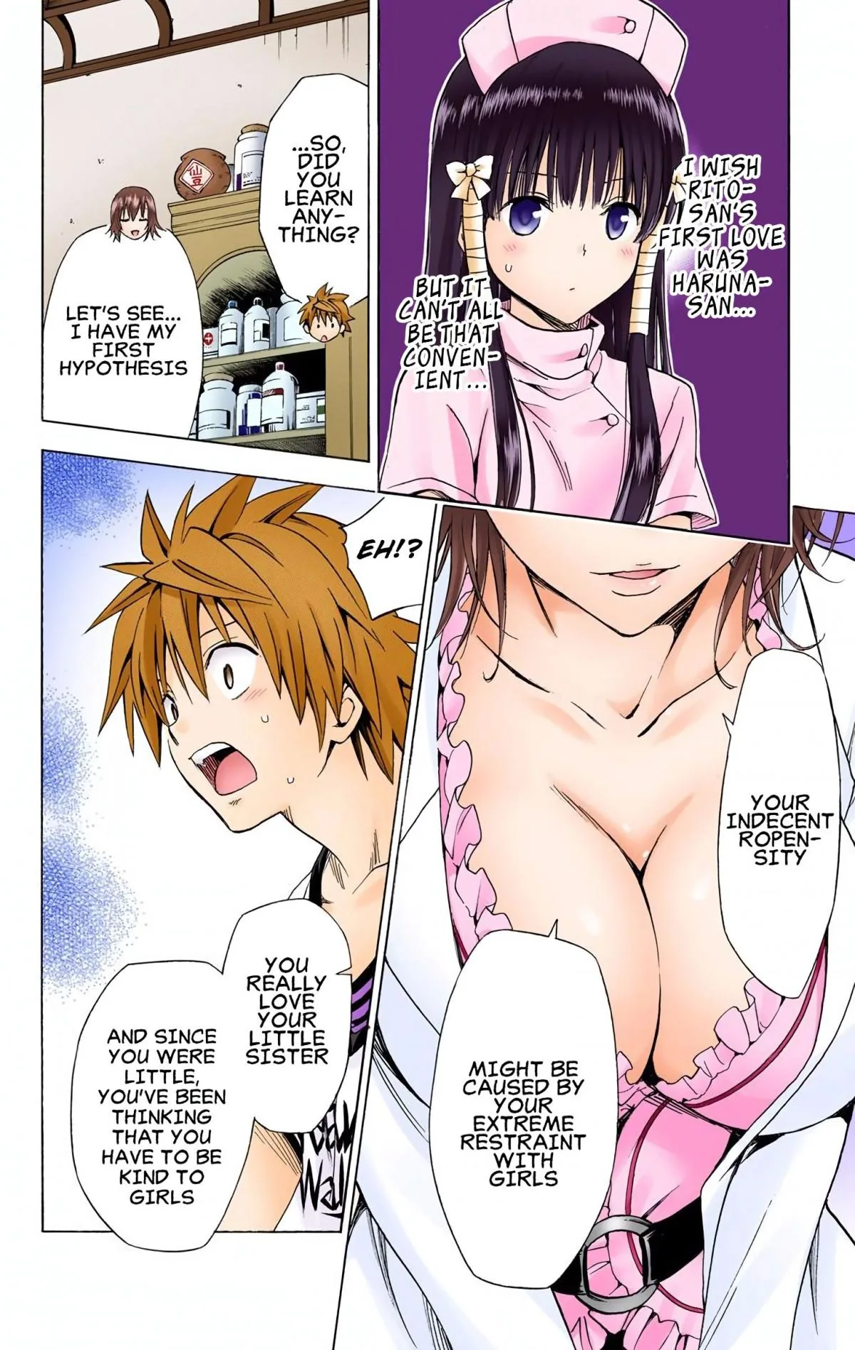 To Love Ru Darkness (Colored) Chapter 66 page 21 - 