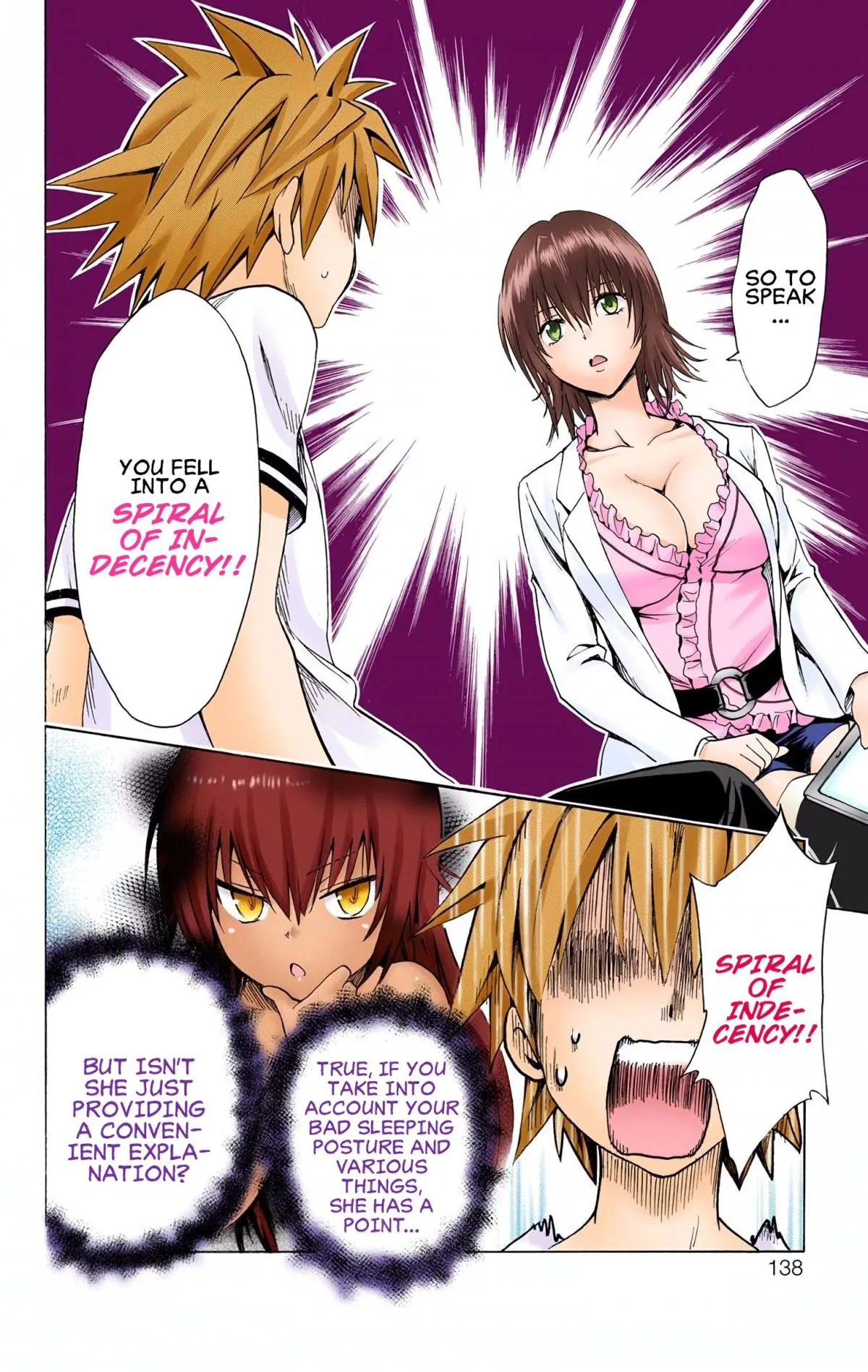 To Love Ru Darkness (Colored) Chapter 66 page 23 - 