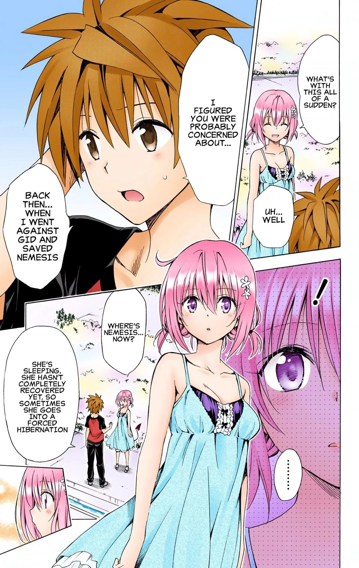 To Love Ru Darkness (Colored) Chapter 67 page 12 - 