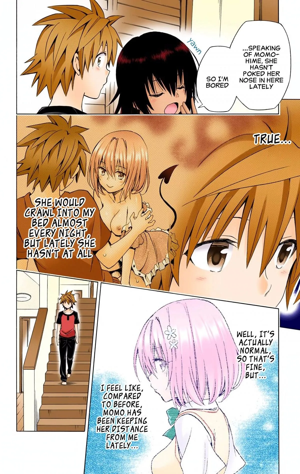 To Love Ru Darkness (Colored) Chapter 67 page 3 - 