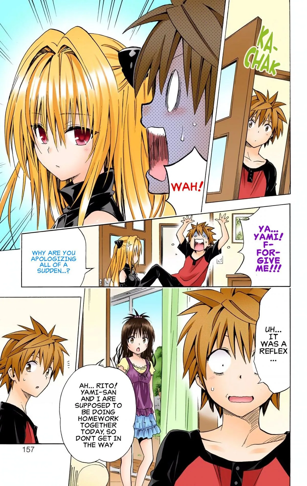 To Love Ru Darkness (Colored) Chapter 67 page 4 - 