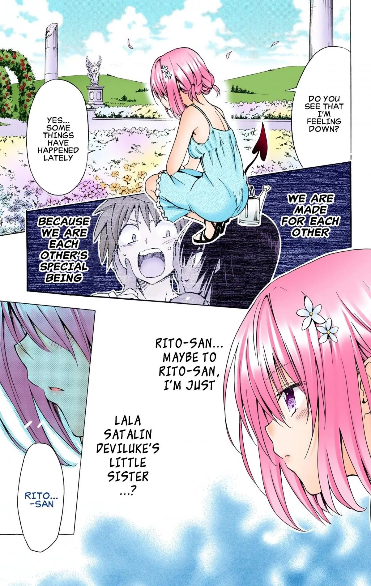 To Love Ru Darkness (Colored) Chapter 67 page 8 - 
