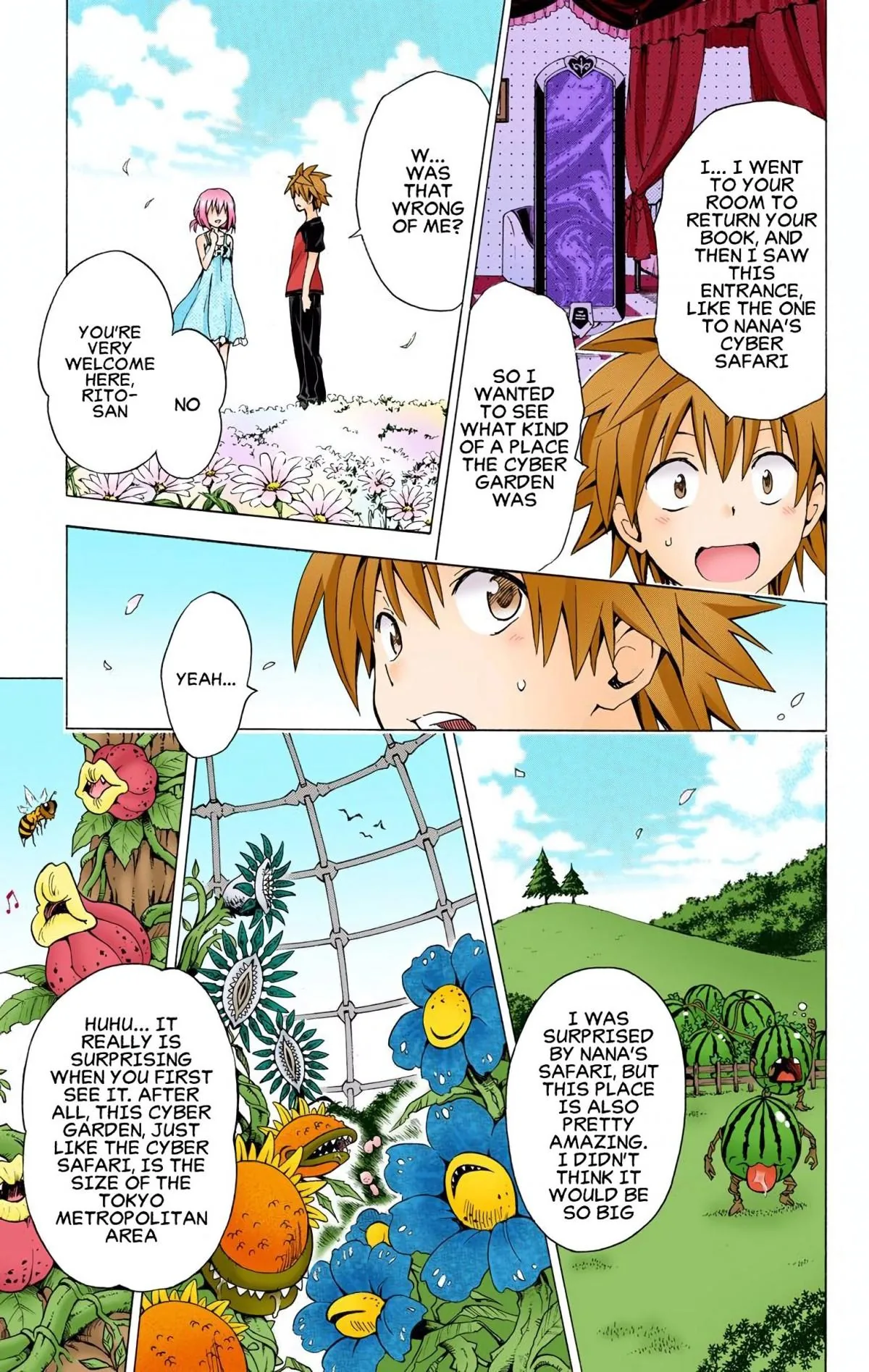 To Love Ru Darkness (Colored) Chapter 67 page 10 - 