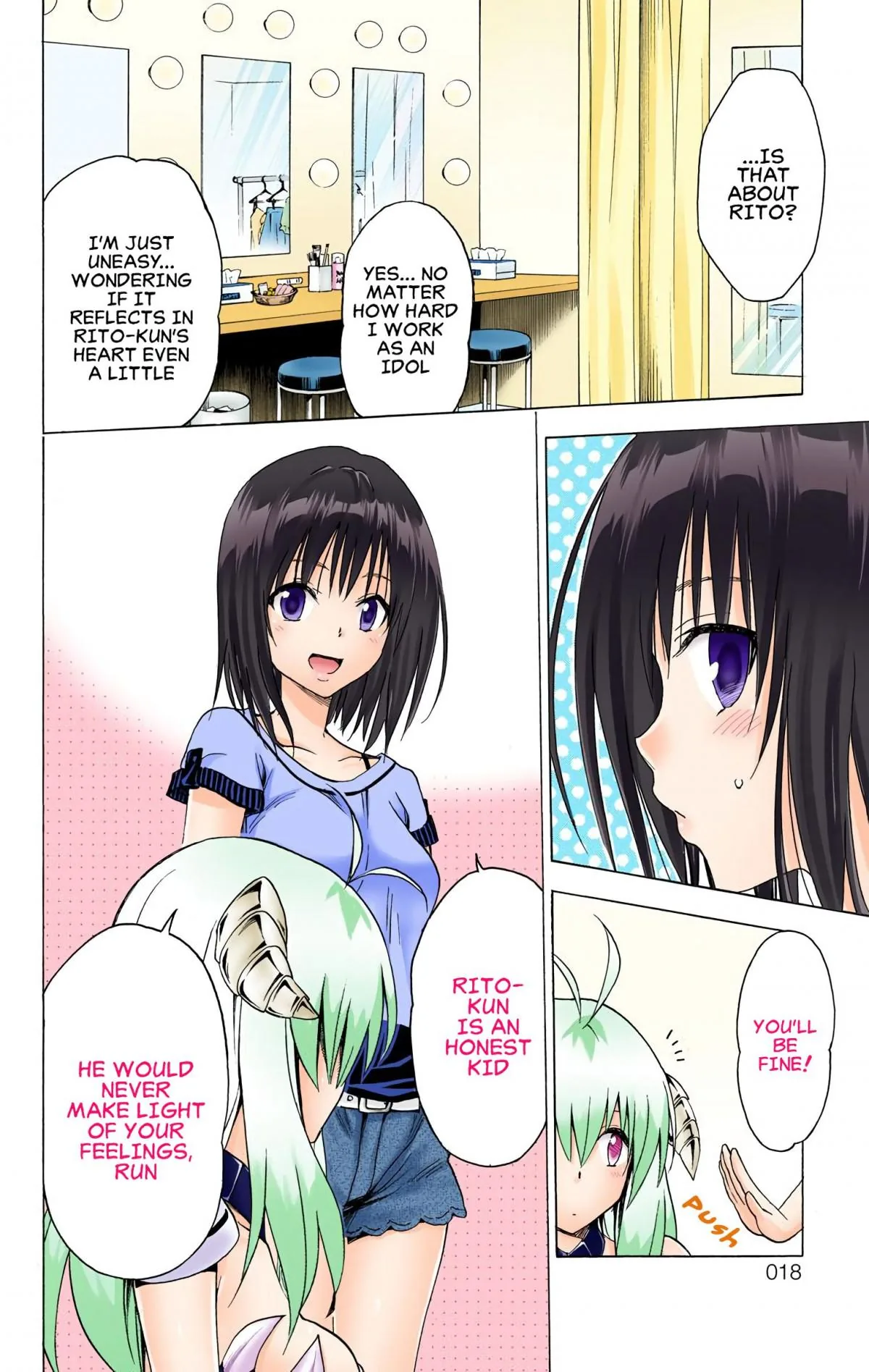 To Love Ru Darkness (Colored) Chapter 68 page 11 - 