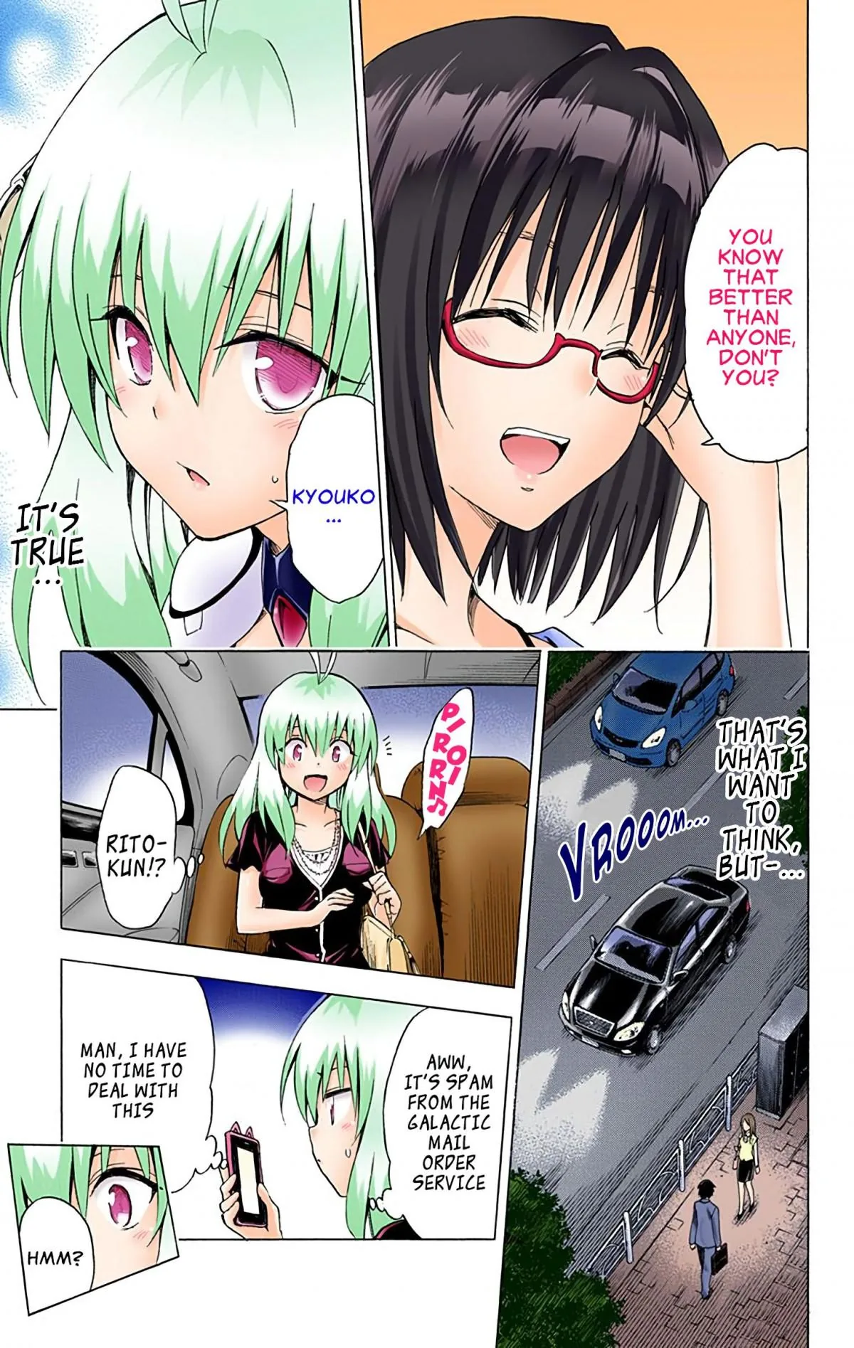 To Love Ru Darkness (Colored) Chapter 68 page 12 - 