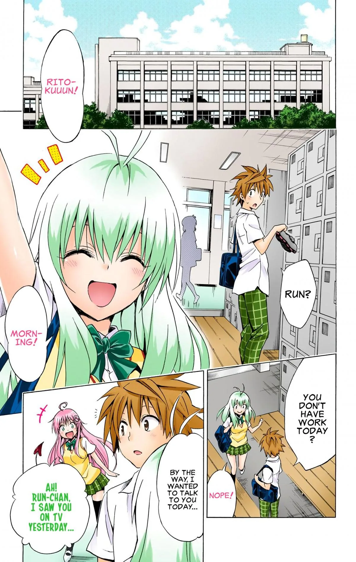 To Love Ru Darkness (Colored) Chapter 68 page 14 - 