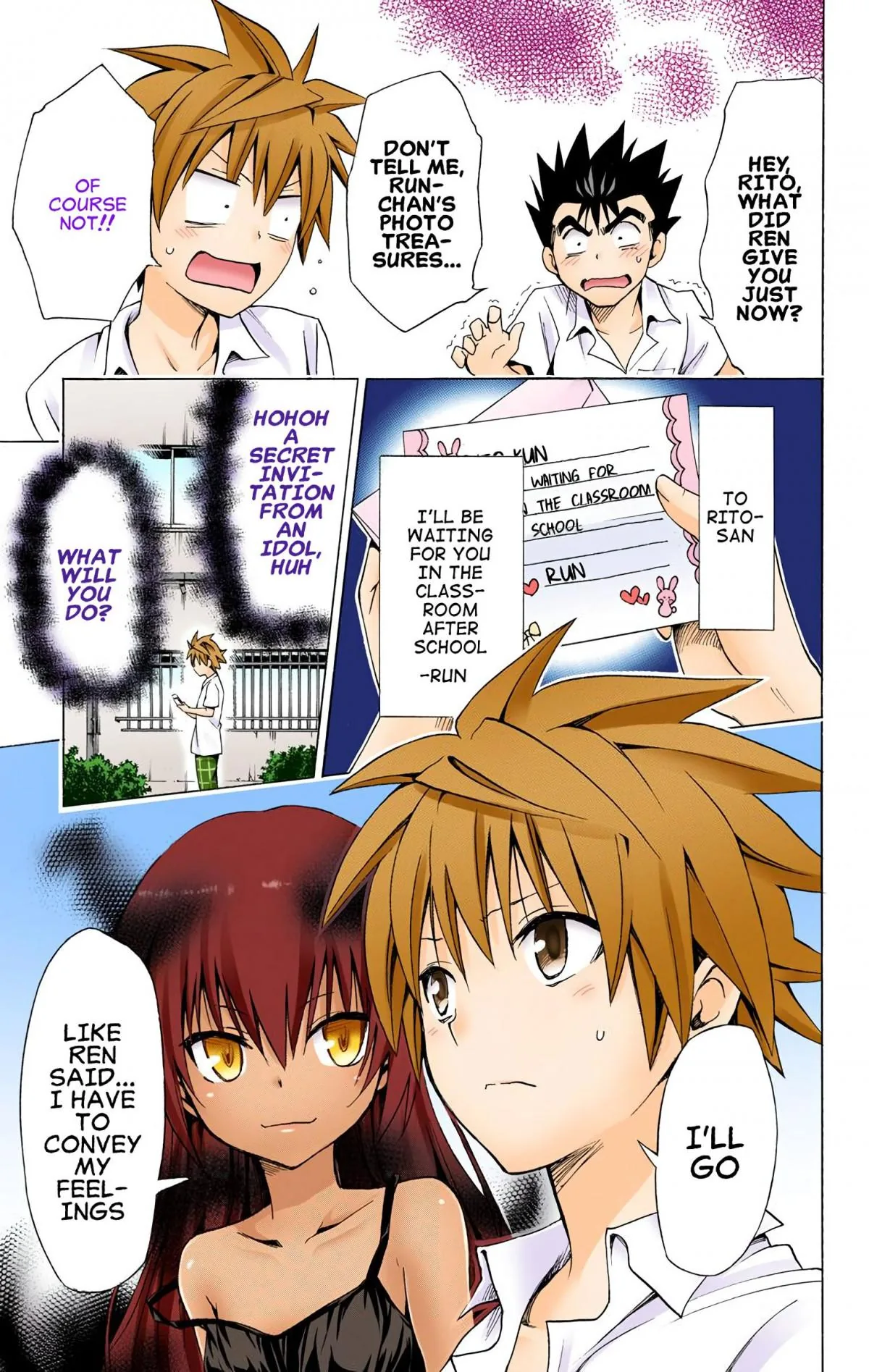 To Love Ru Darkness (Colored) Chapter 68 page 18 - 