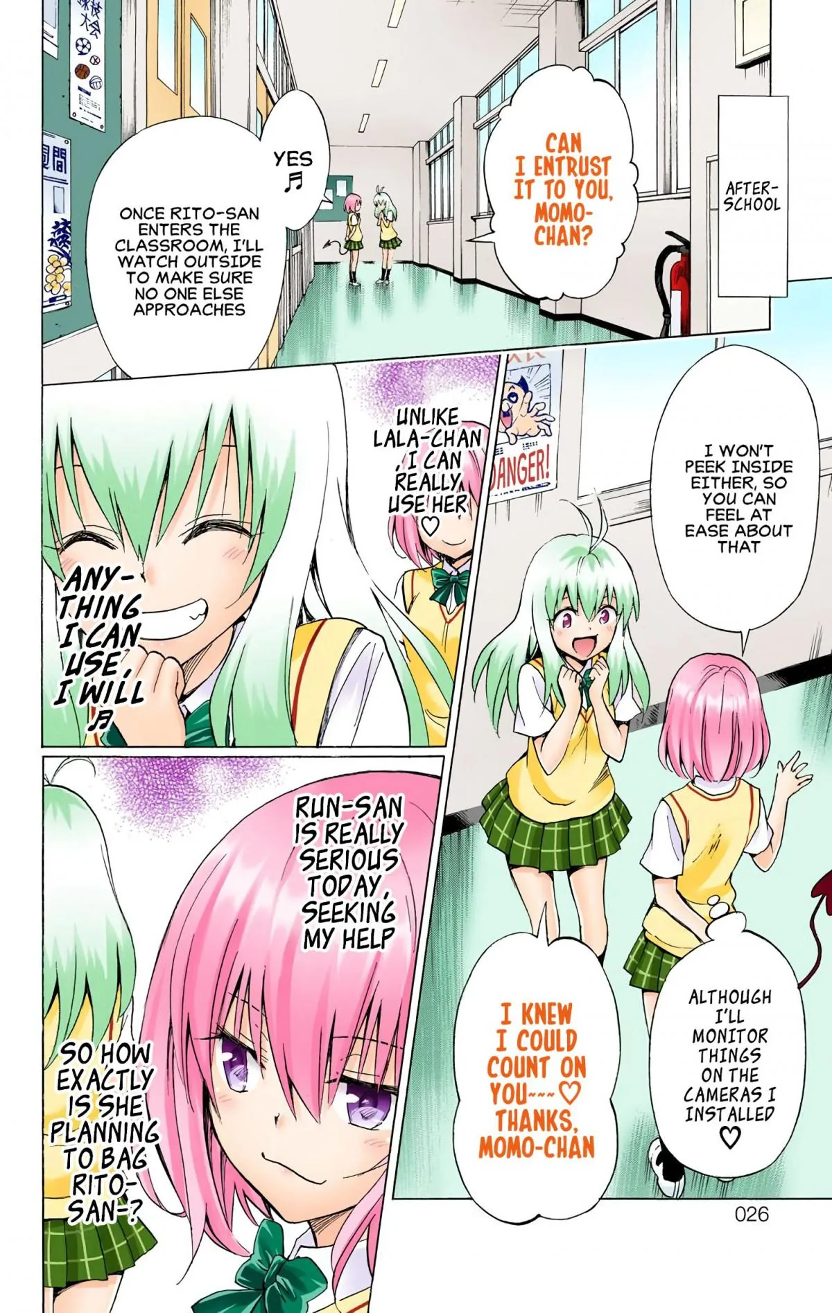 To Love Ru Darkness (Colored) Chapter 68 page 19 - 