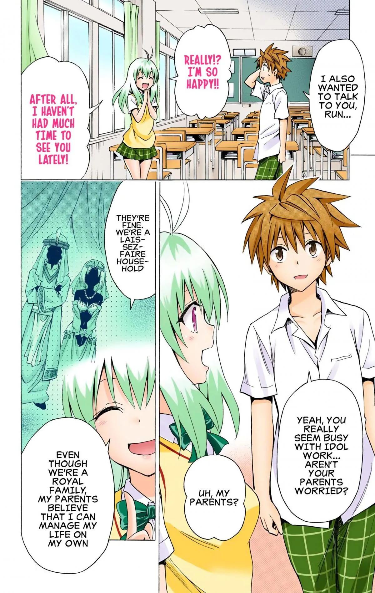 To Love Ru Darkness (Colored) Chapter 68 page 21 - 