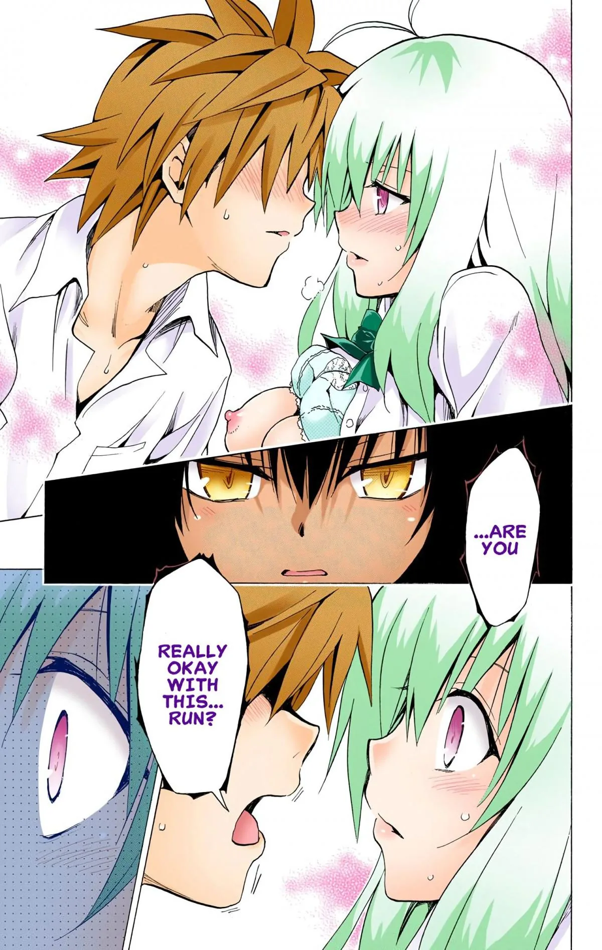 To Love Ru Darkness (Colored) Chapter 68 page 34 - 