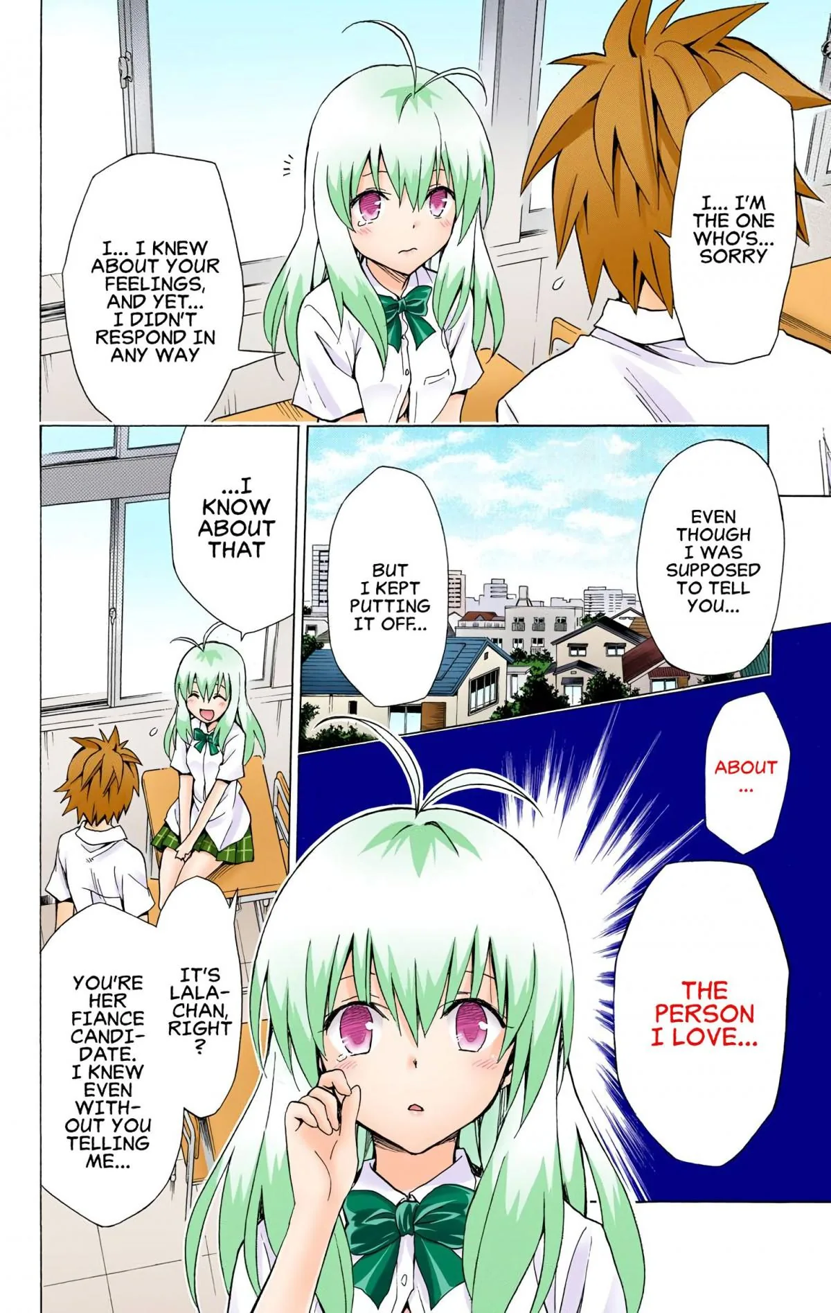 To Love Ru Darkness (Colored) Chapter 68 page 37 - 