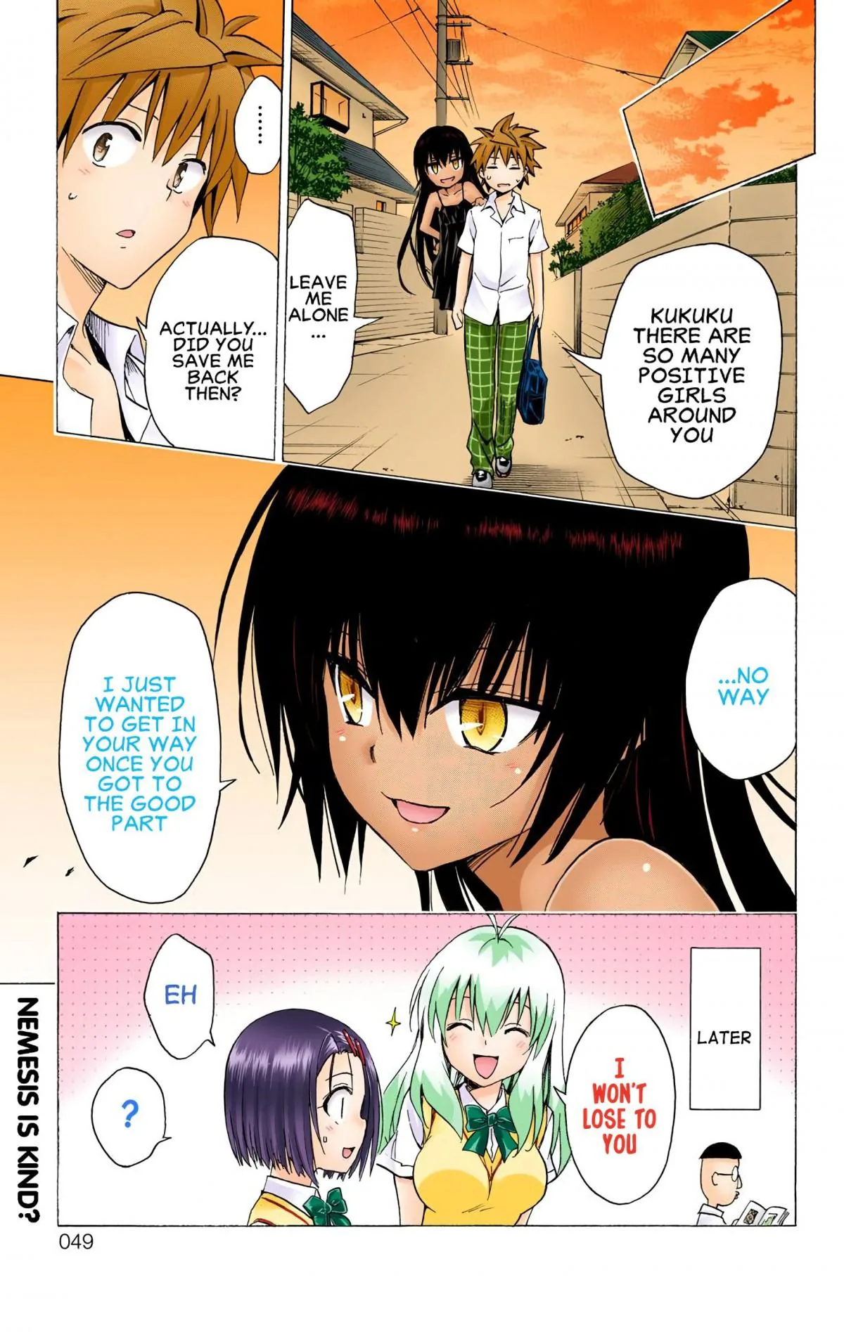 To Love Ru Darkness (Colored) Chapter 68 page 42 - 