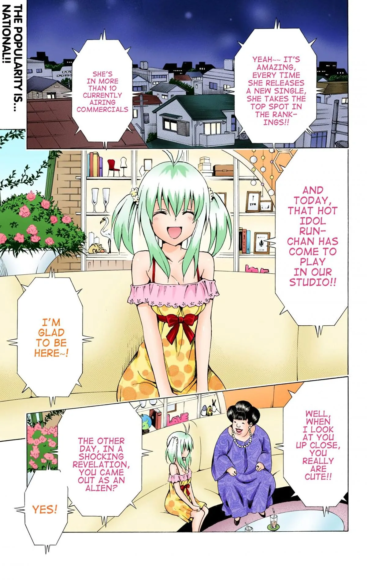 To Love Ru Darkness (Colored) Chapter 68 page 6 - 