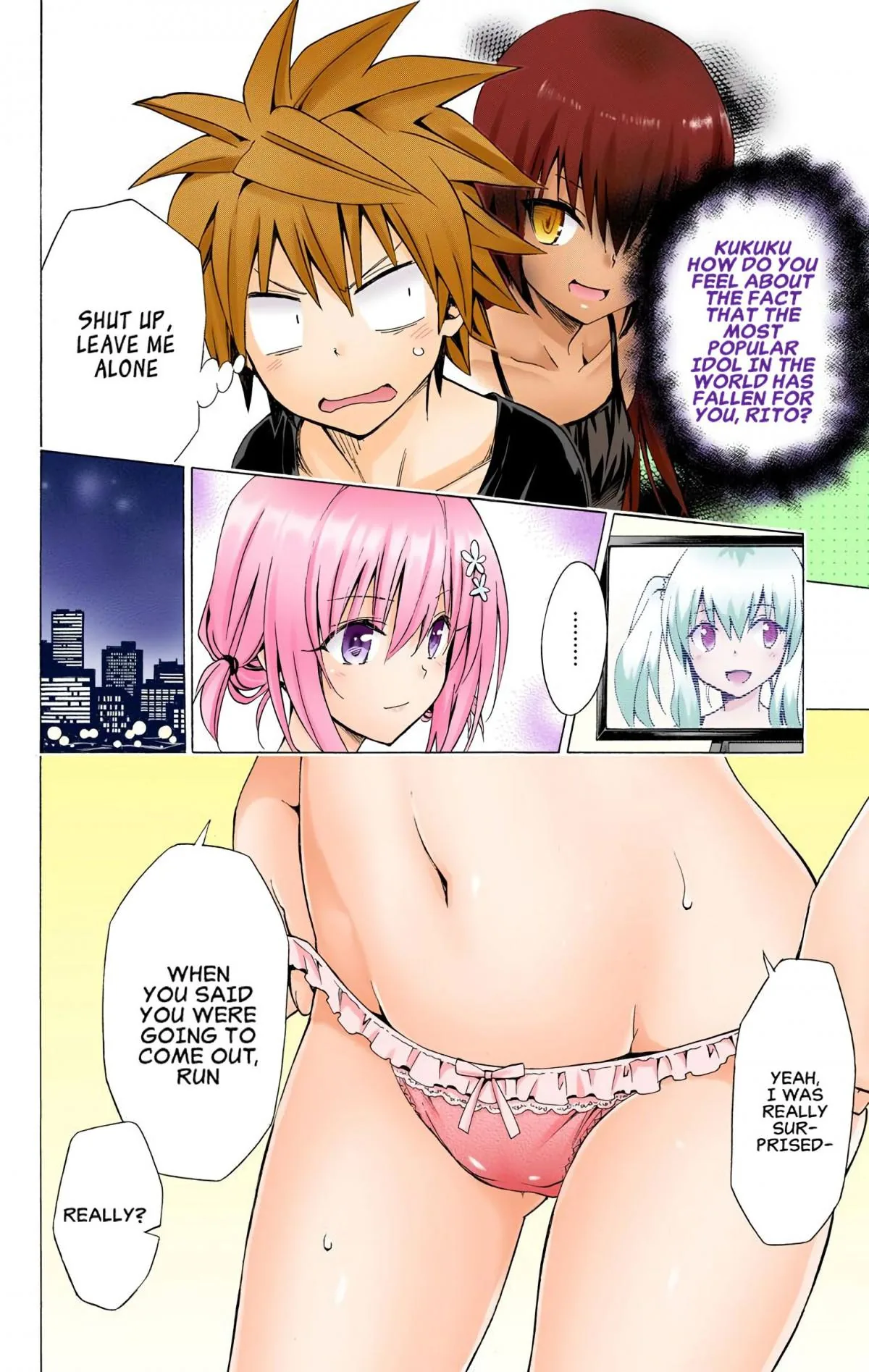 To Love Ru Darkness (Colored) Chapter 68 page 9 - 