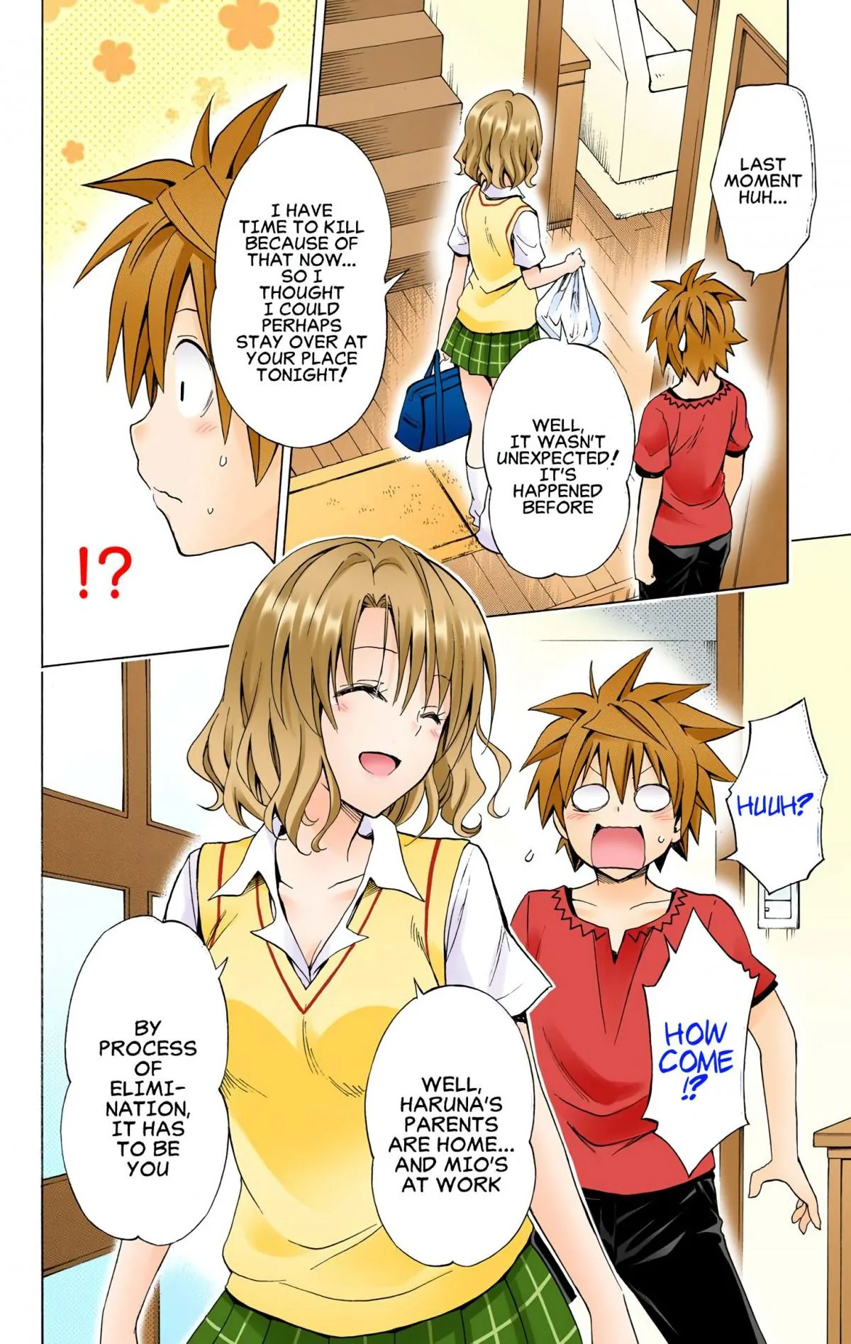 To Love Ru Darkness (Colored) Chapter 69 page 18 - 