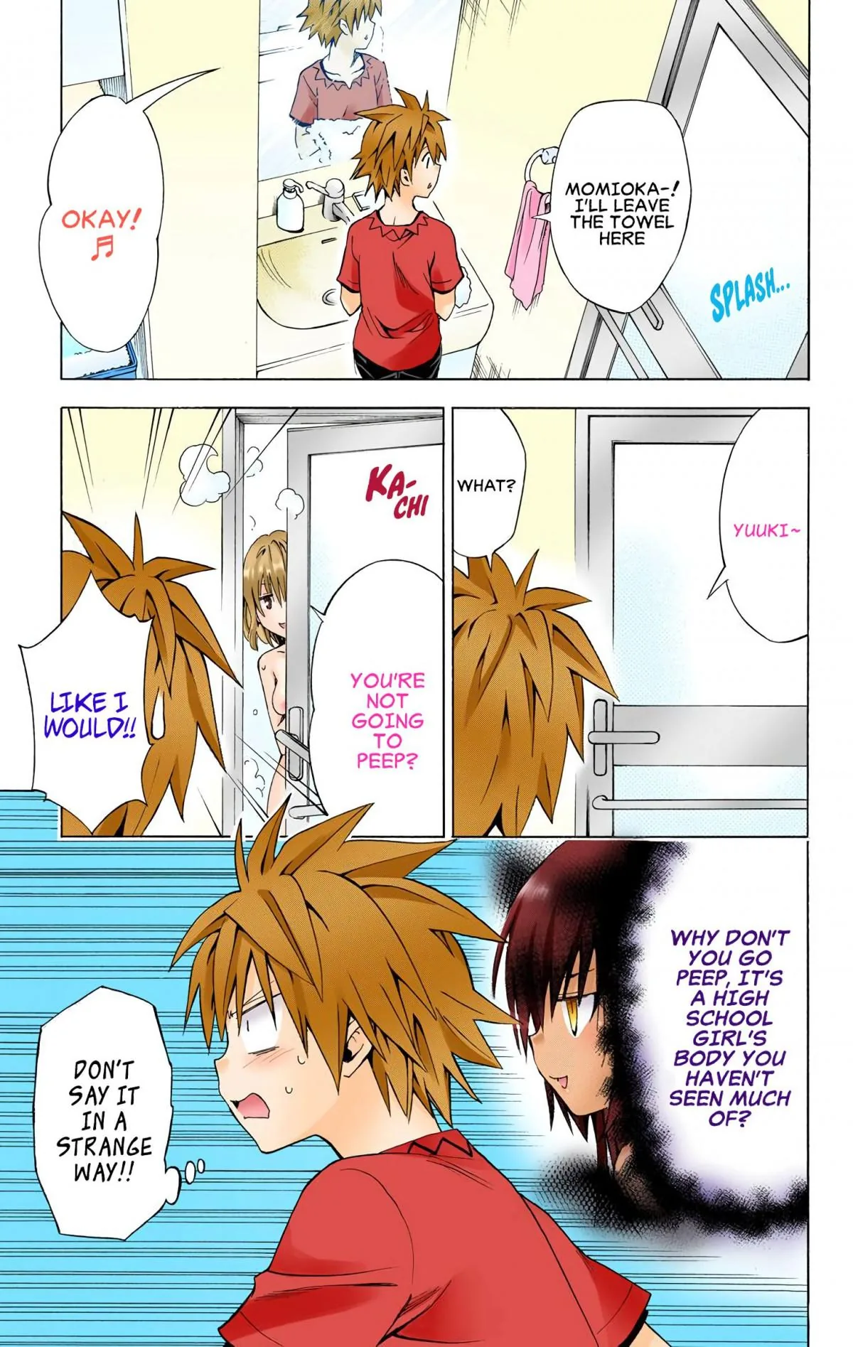 To Love Ru Darkness (Colored) Chapter 69 page 21 - 