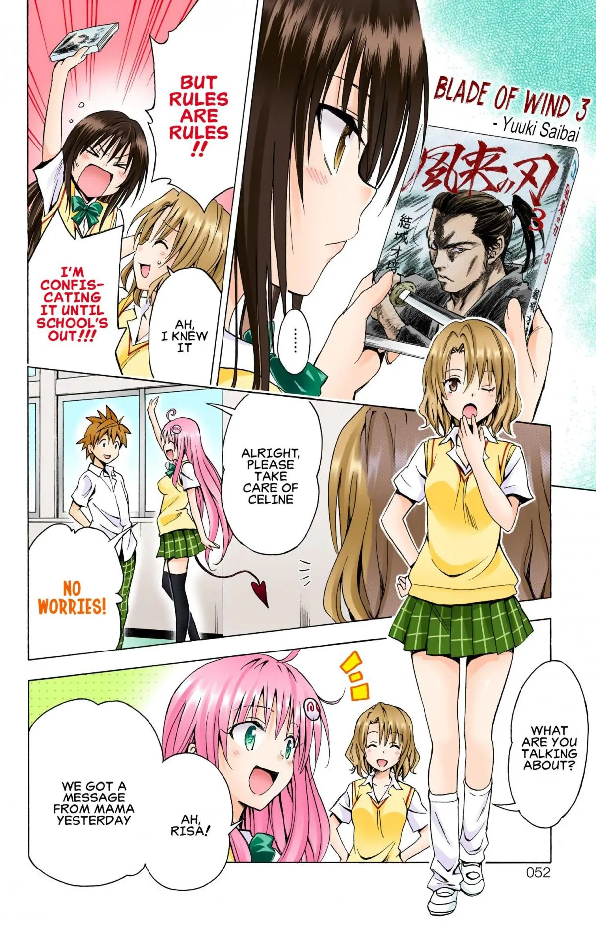 To Love Ru Darkness (Colored) Chapter 69 page 4 - 