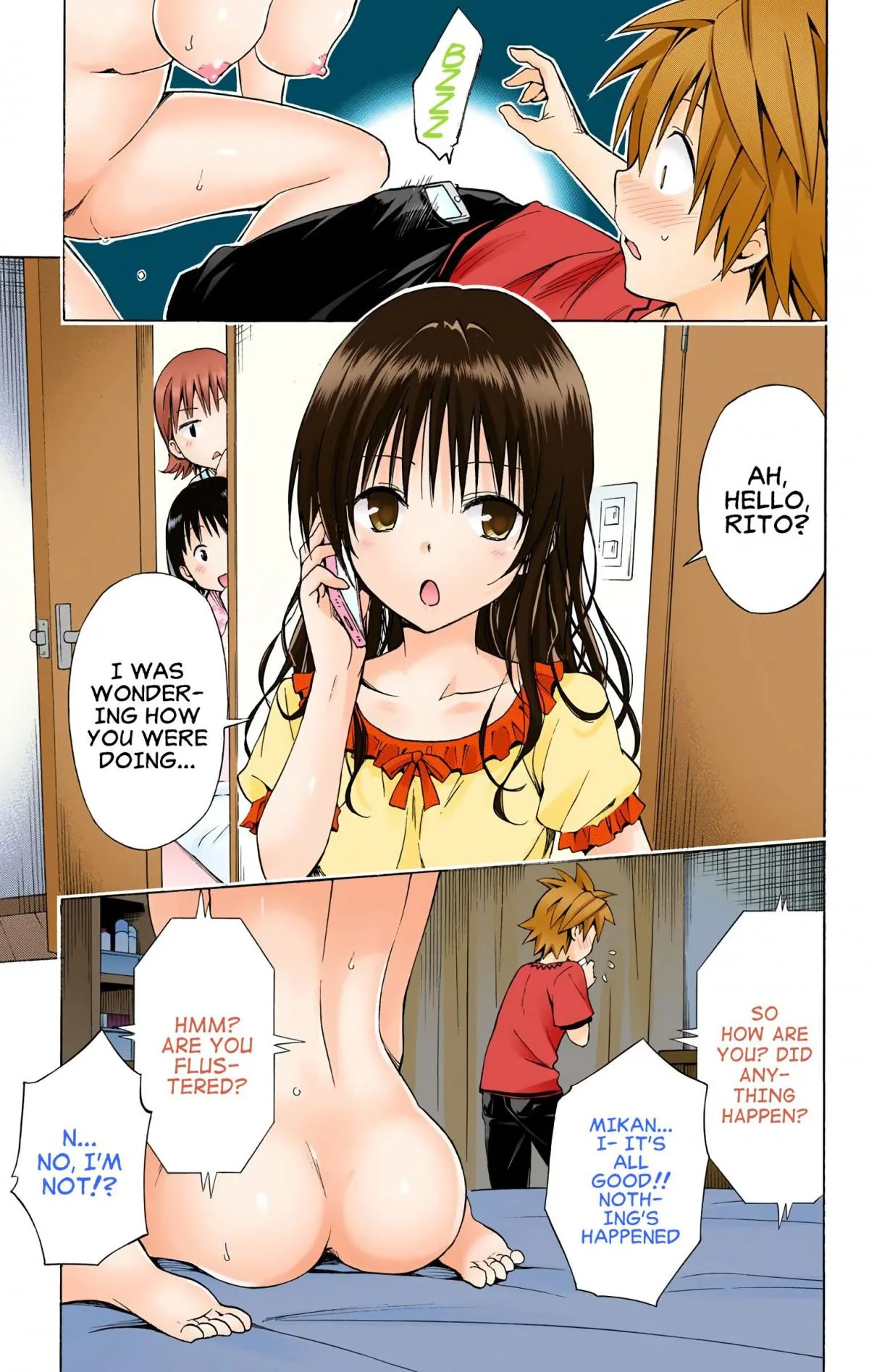 To Love Ru Darkness (Colored) Chapter 69 page 37 - 