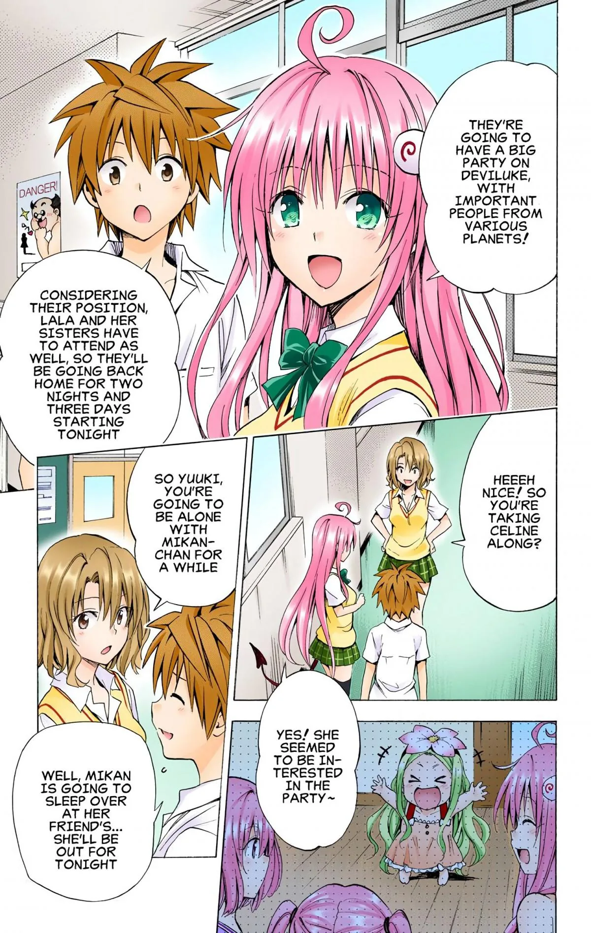 To Love Ru Darkness (Colored) Chapter 69 page 5 - 
